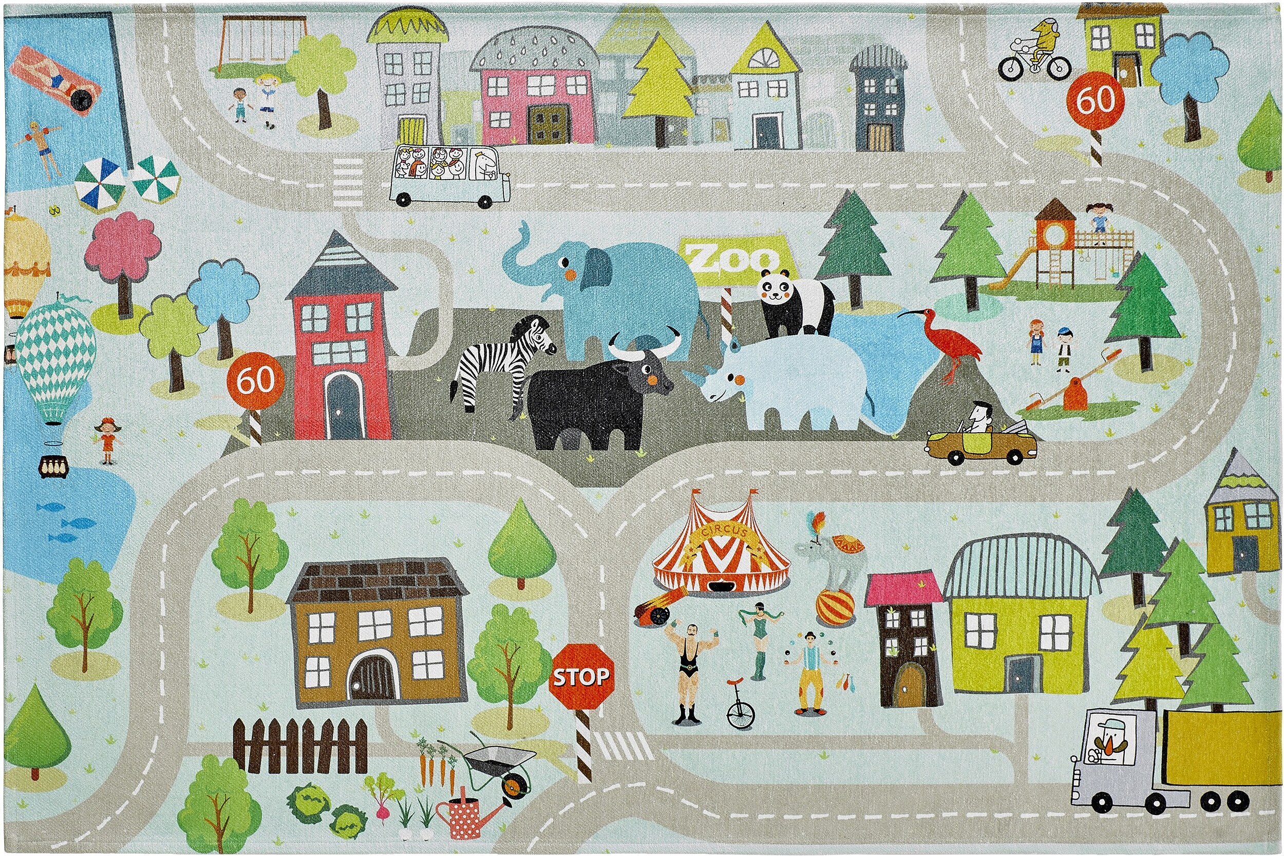 Dywan Torino Kids ulica 80 x 120 cm