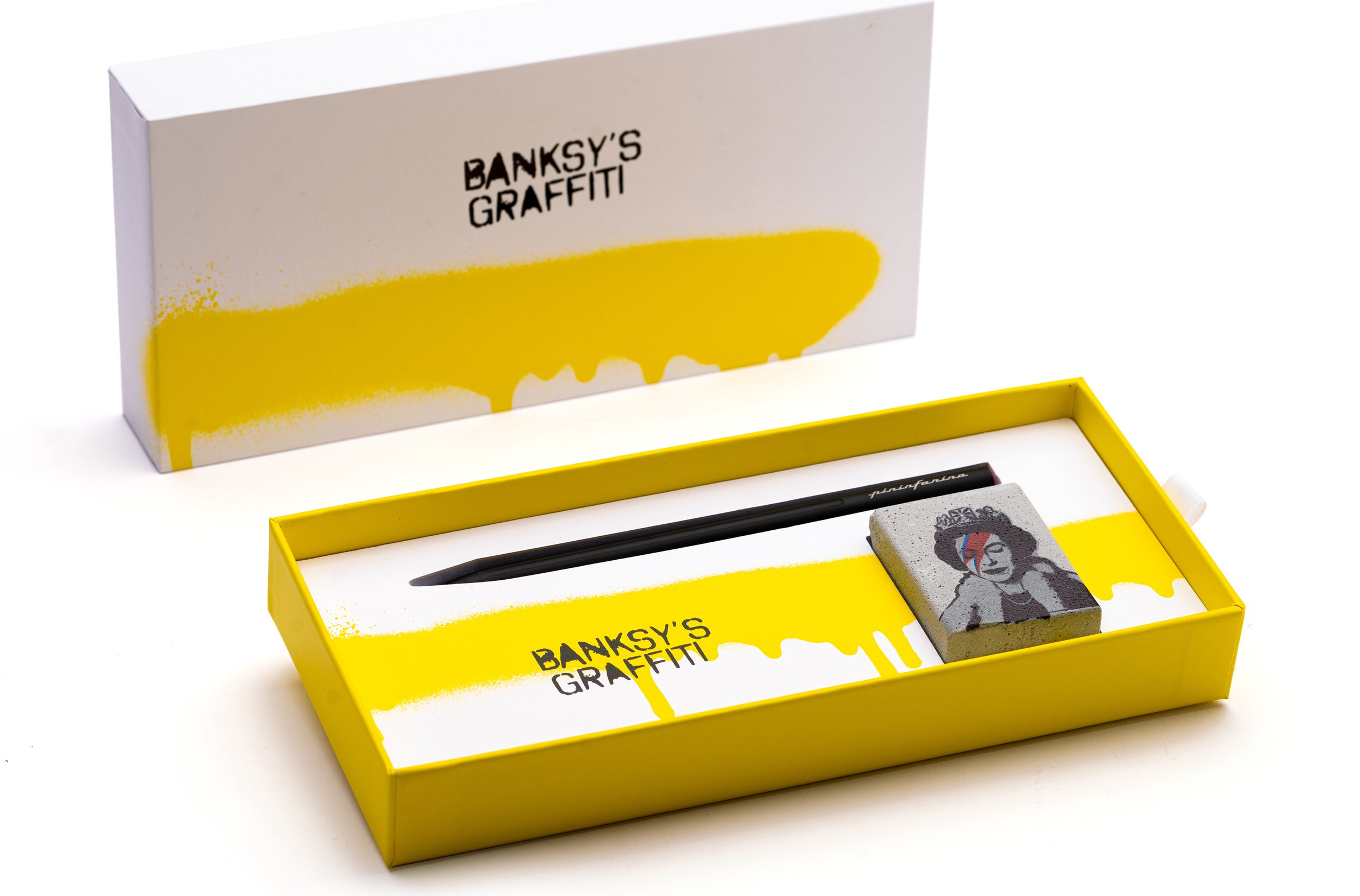 Ołówek z gumką Pininfarina Banksy Lizzy 2 el.