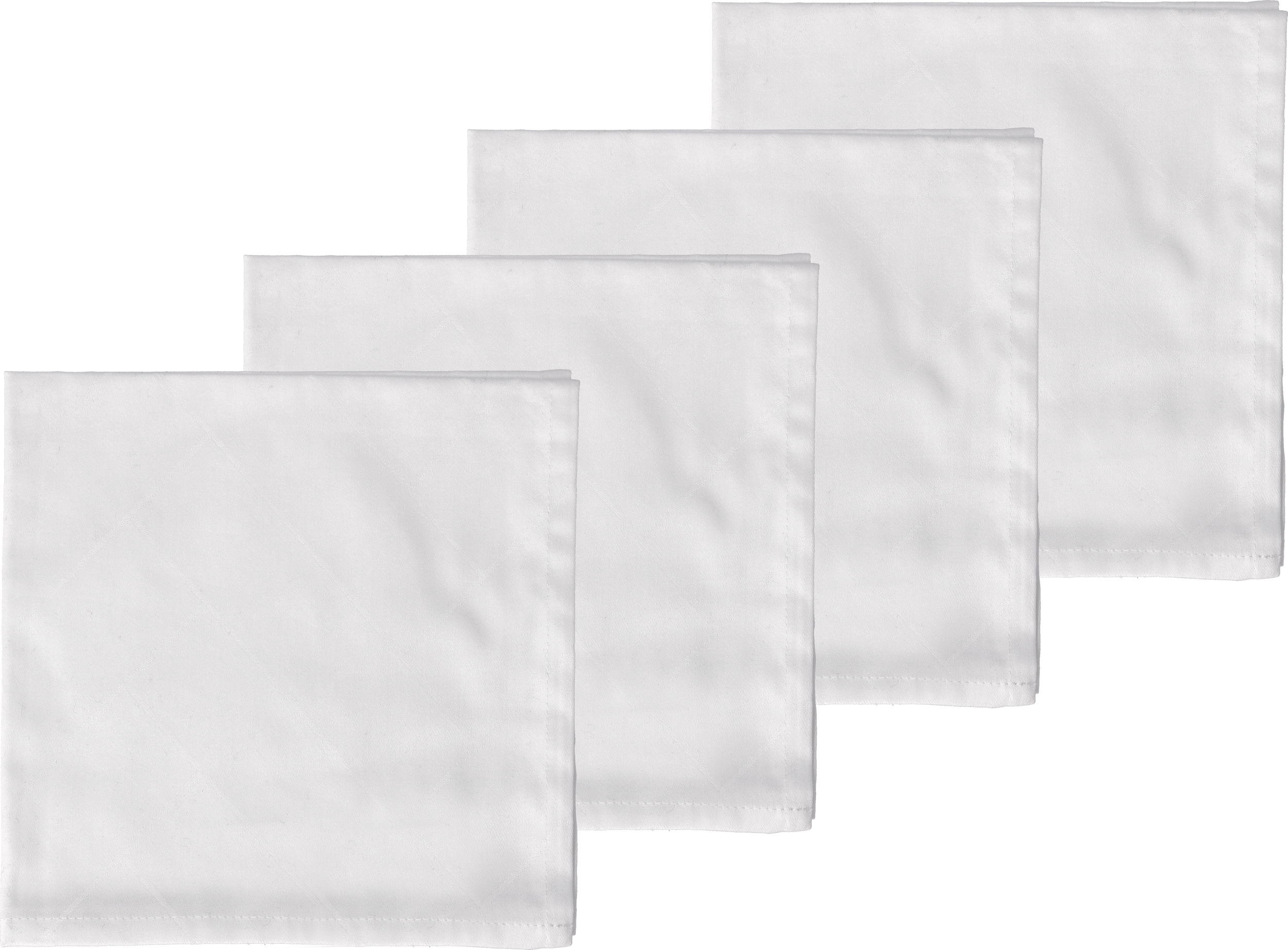 Serwetki Tiles Damask białe 4 szt.