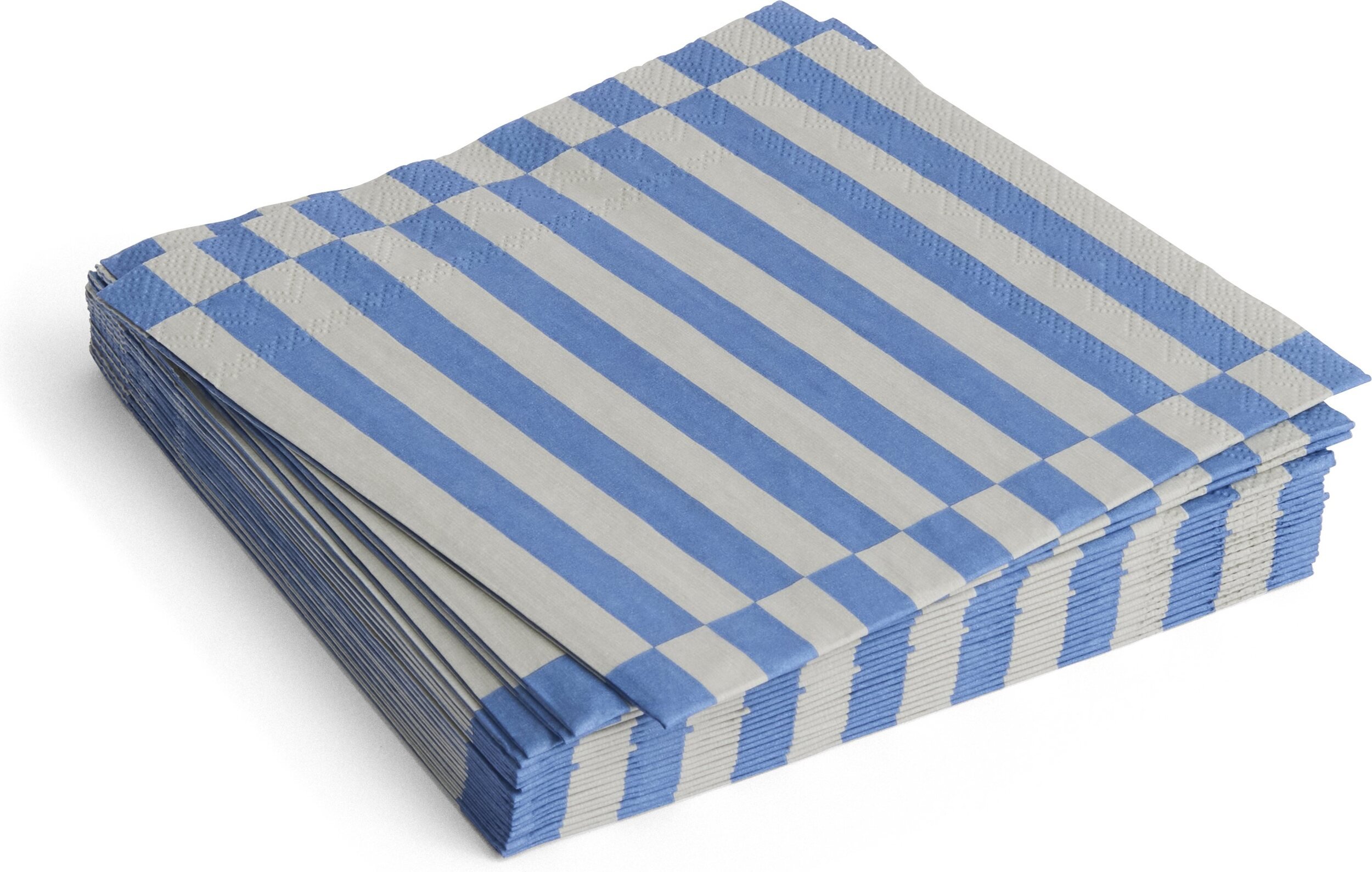 Serwetki papierowe Hay Pattern 33 x 33 cm niebieskie paski 20 szt.