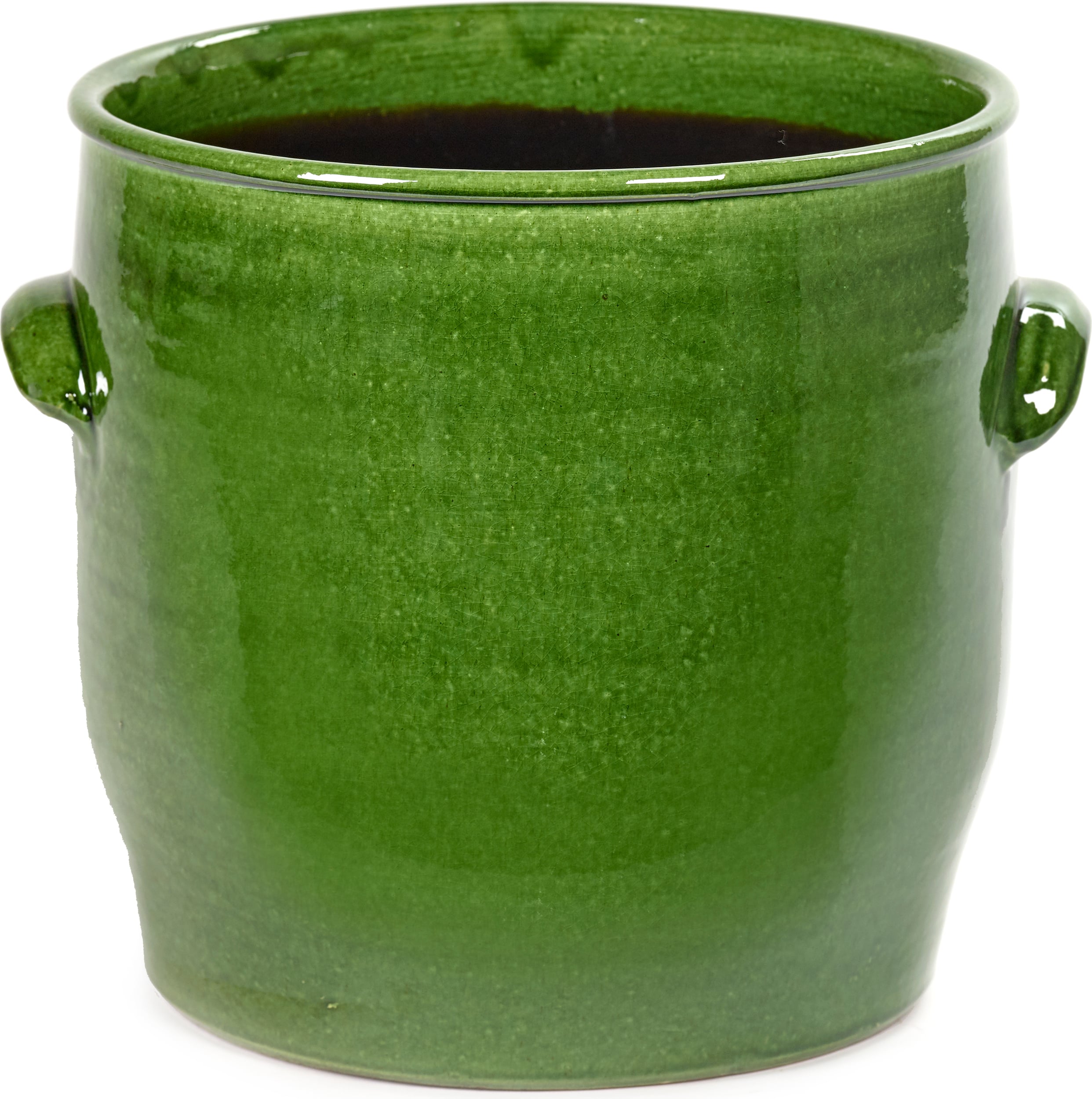 Osłonka na doniczkę Jars 25 cm zielona