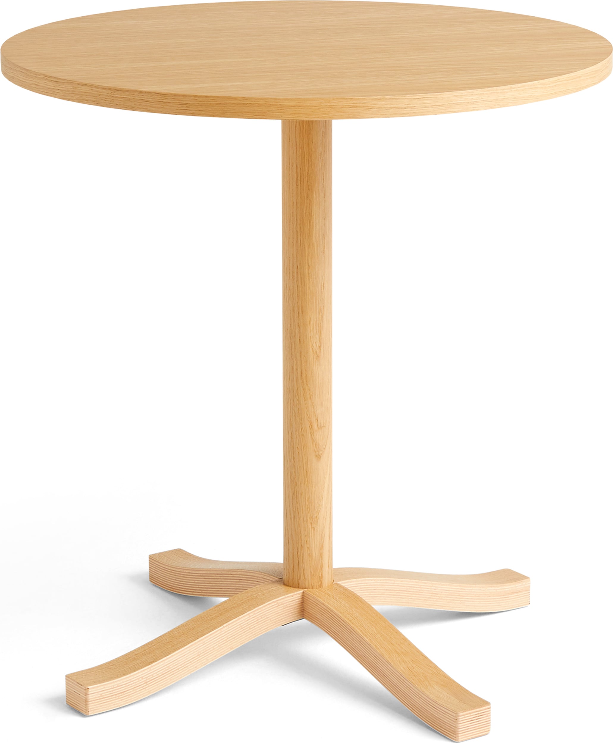 Stół Pastis okrągły 70 x 74 cm drewno dębowe