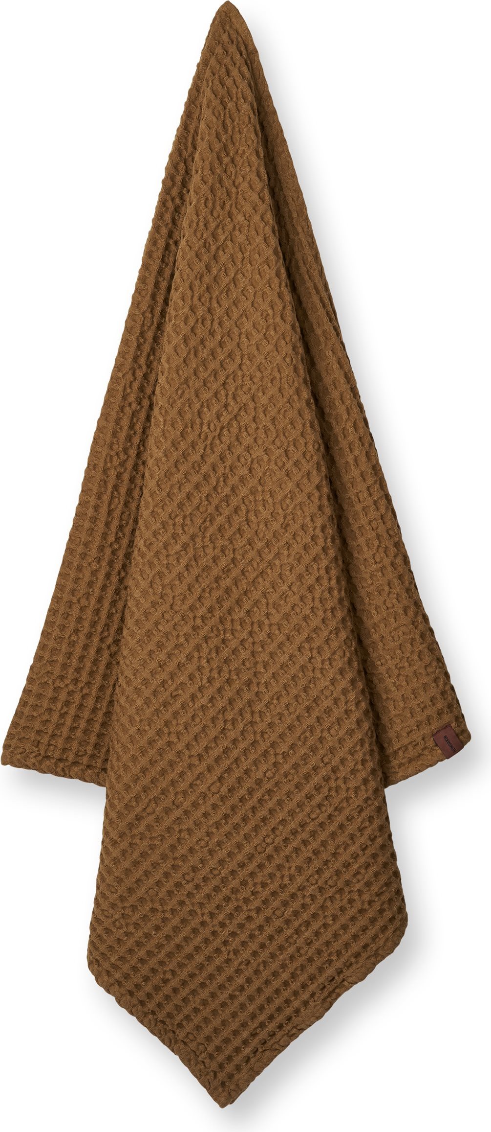 Ręcznik kąpielowy Humdakin Waffle 70 x 135 cm jasnobrązowy