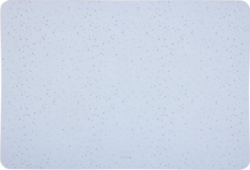 Mata pod miskę dla psa Koko 34 x 50 cm jasnoniebieska