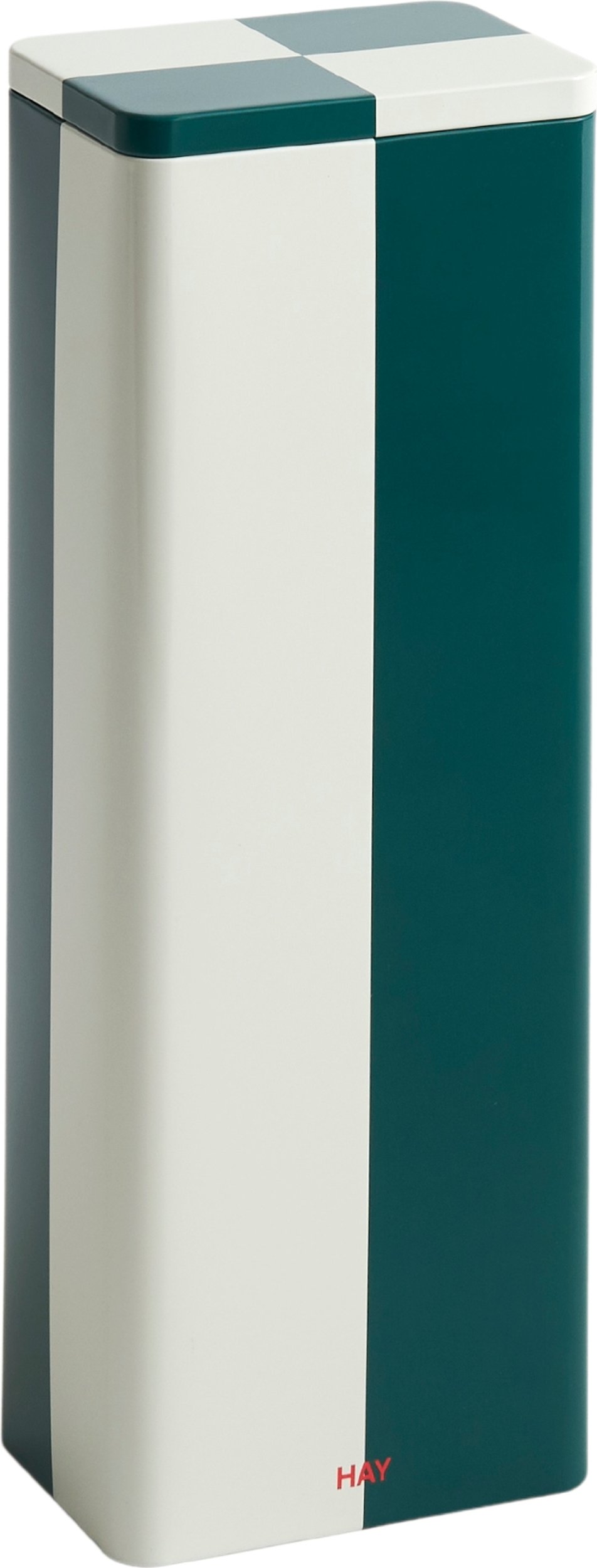 Pojemnik kuchenny Hay wąski zielono-biały