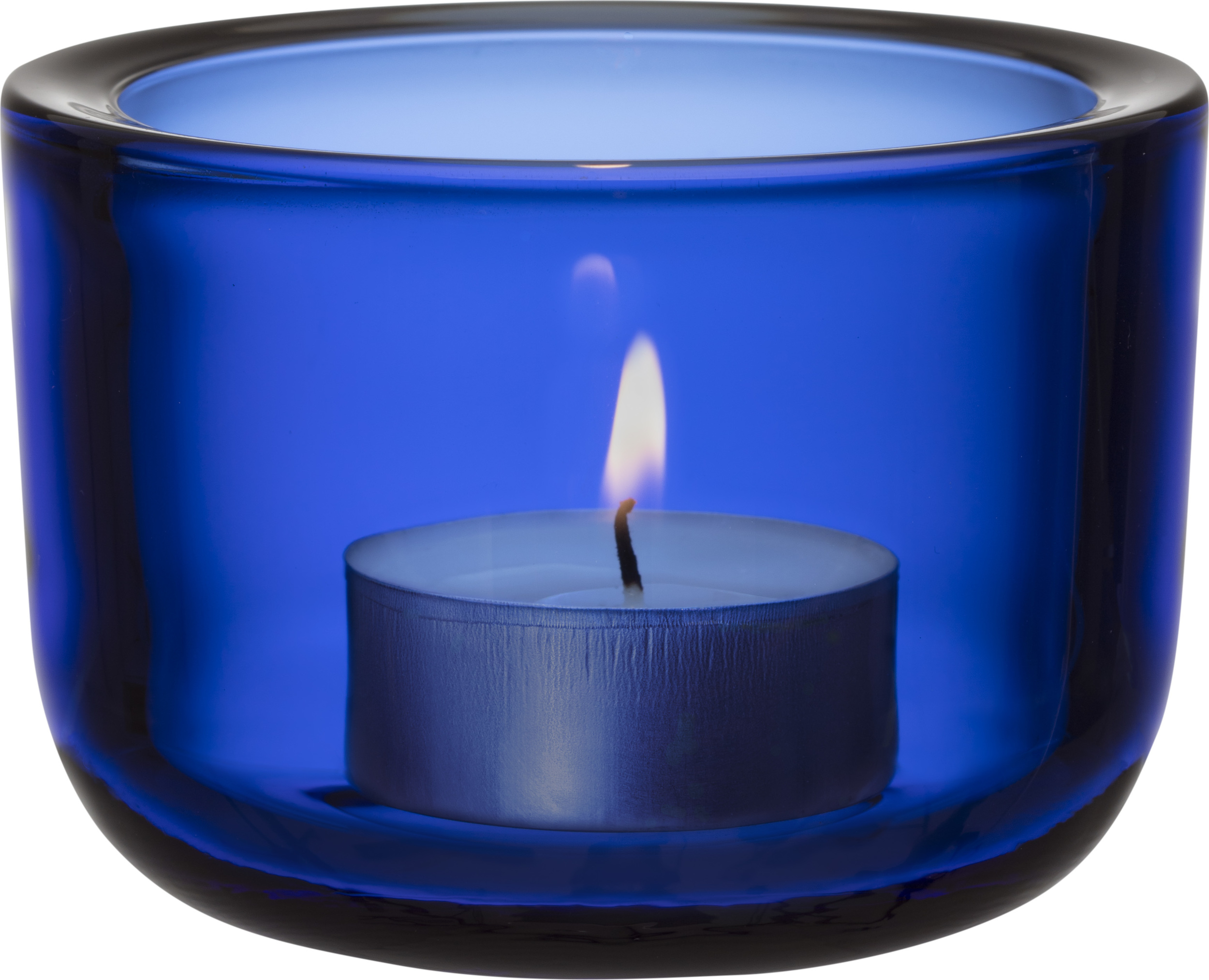 Świecznik na tealighty Valkea ultramaryna