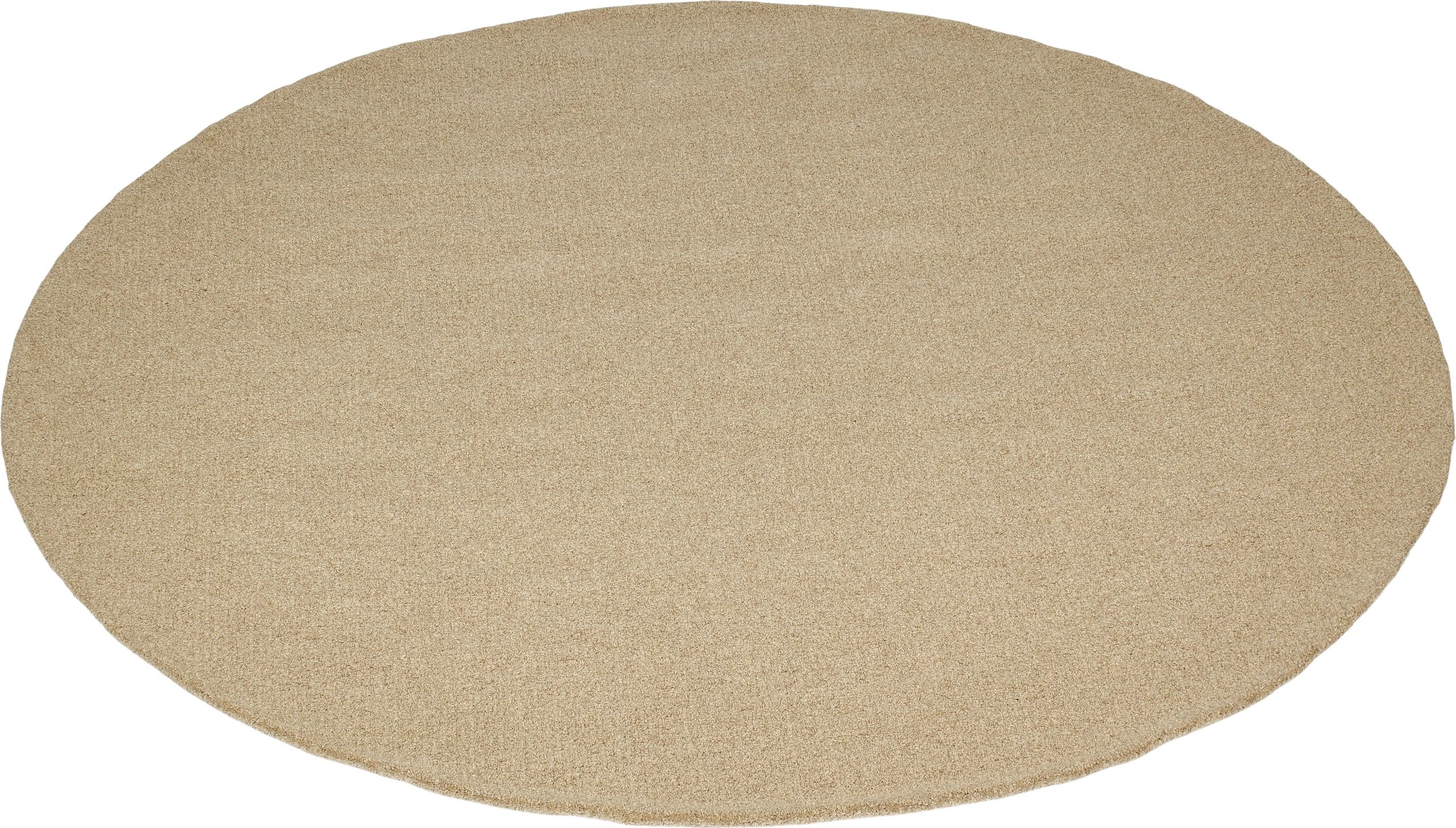 Dywan Natura okrągły 200 cm beżowy