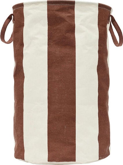 Kosz na pranie lub do przechowywania Kara 54 cm brązowo-beżowy