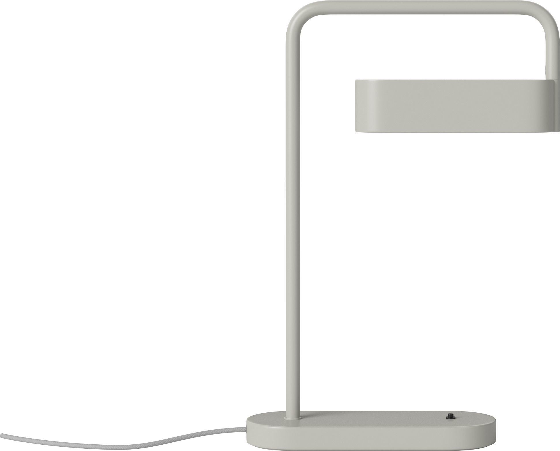 Lampa stołowa Scribe szara