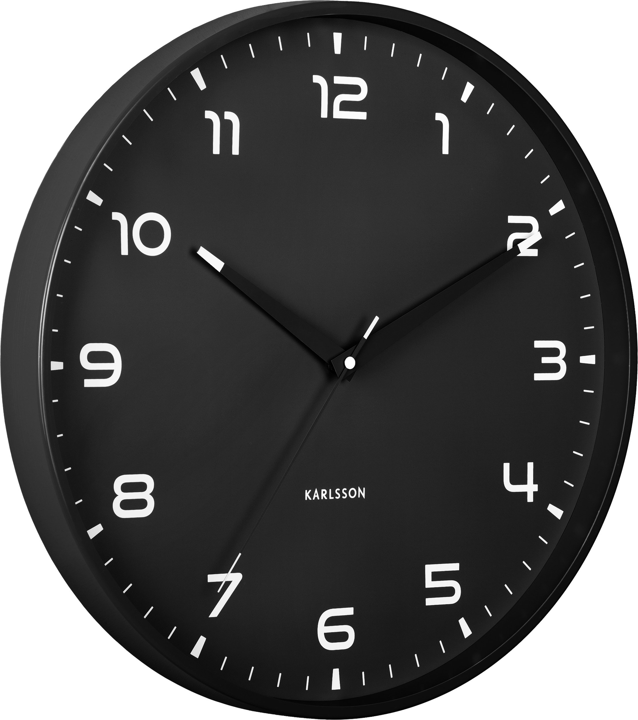 Zegar ścienny Orgullo czarny