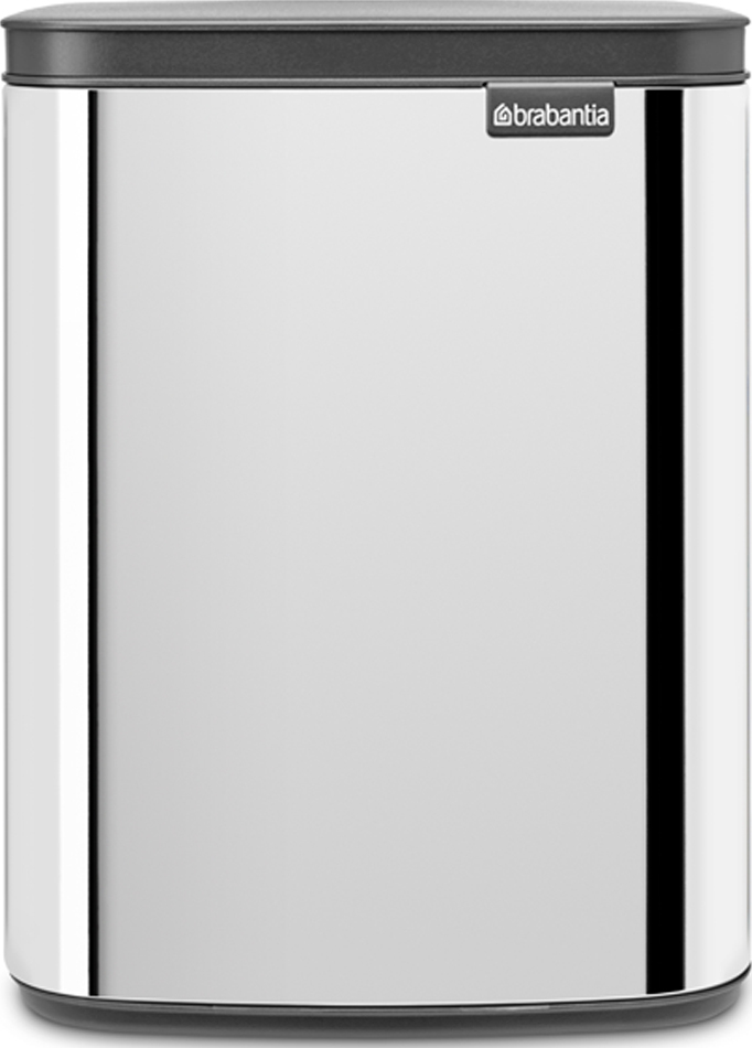 Kosz na śmieci Bo 7 l stalowy połysk