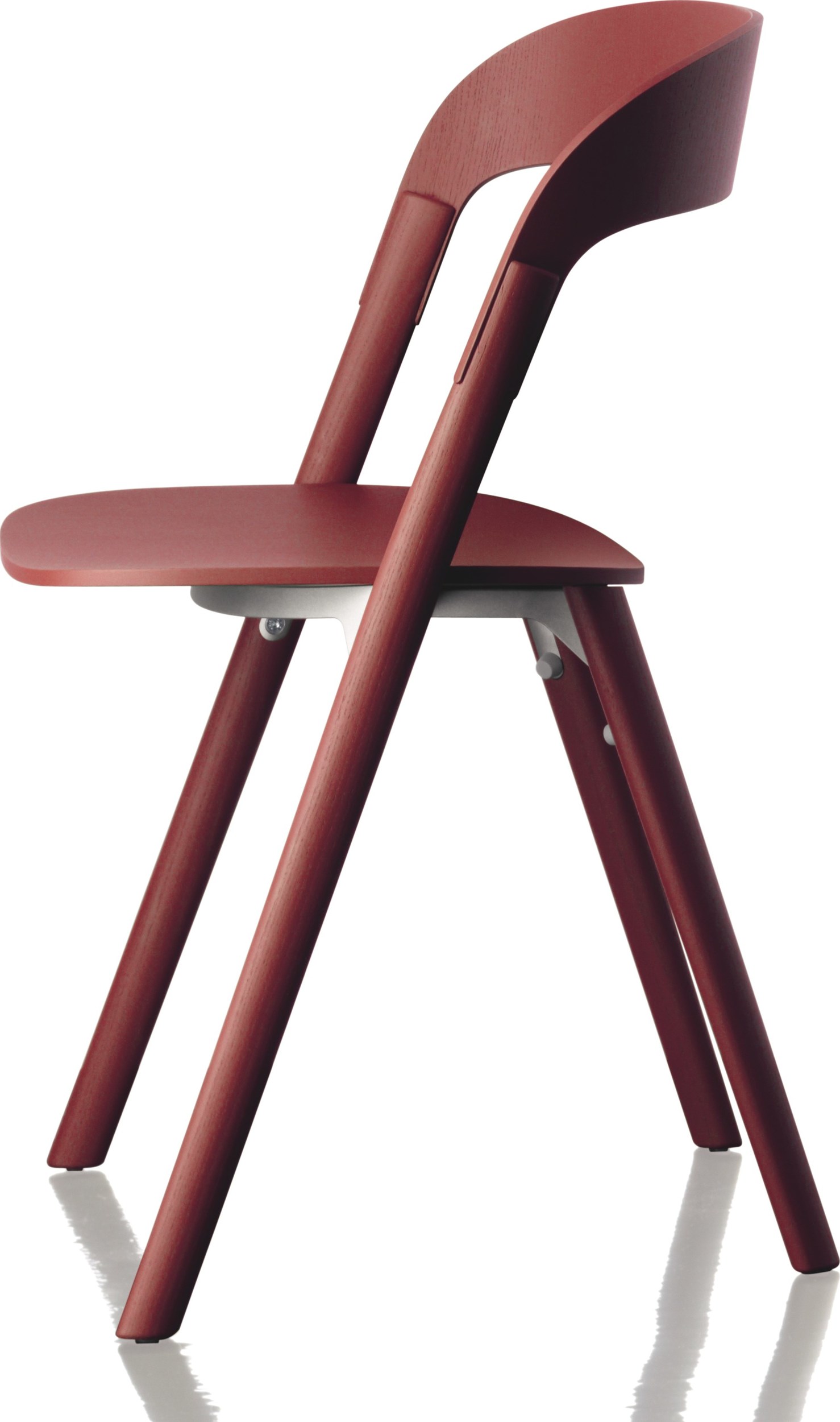 Krzesło Pila czerwone