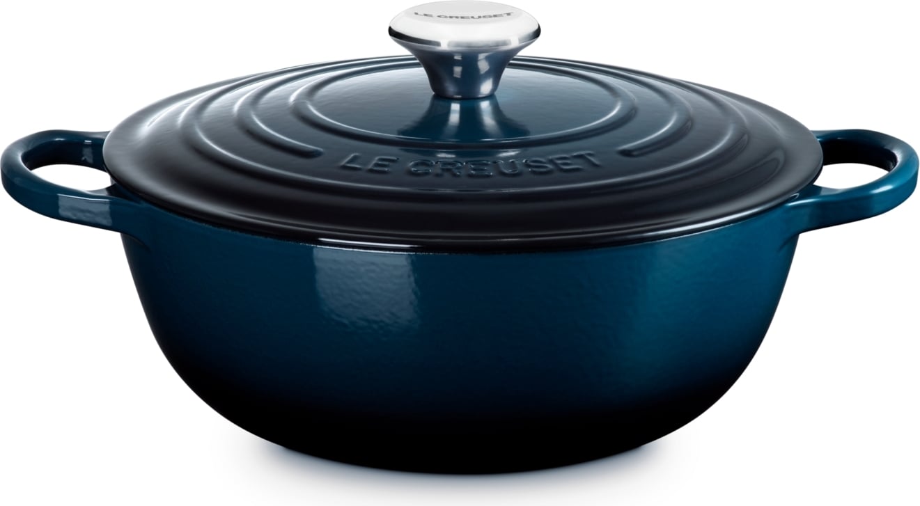 Garnek La Marmite Signature 26 cm granatowy