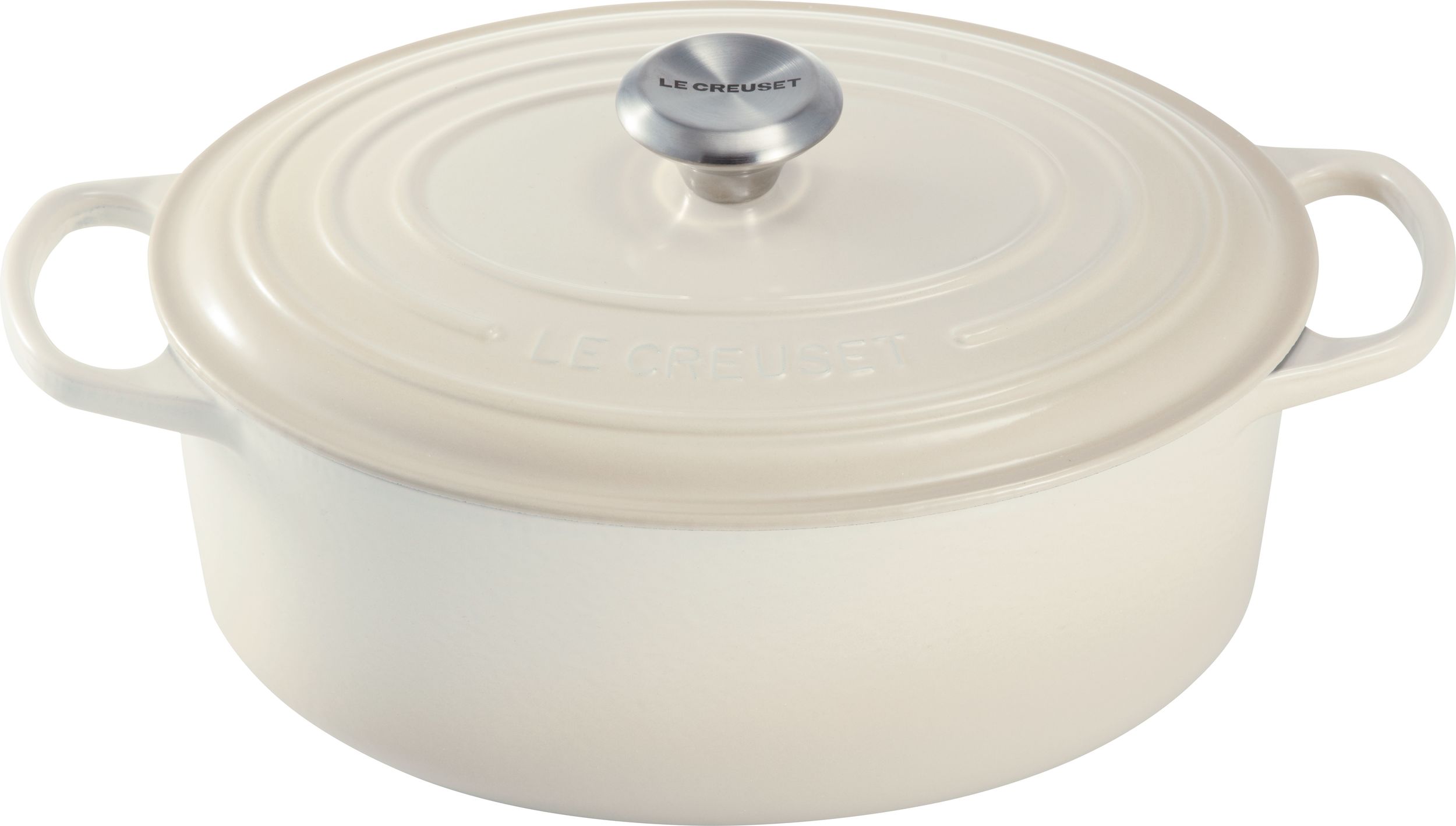 Brytfanna Signature owalna 31 cm beżowa