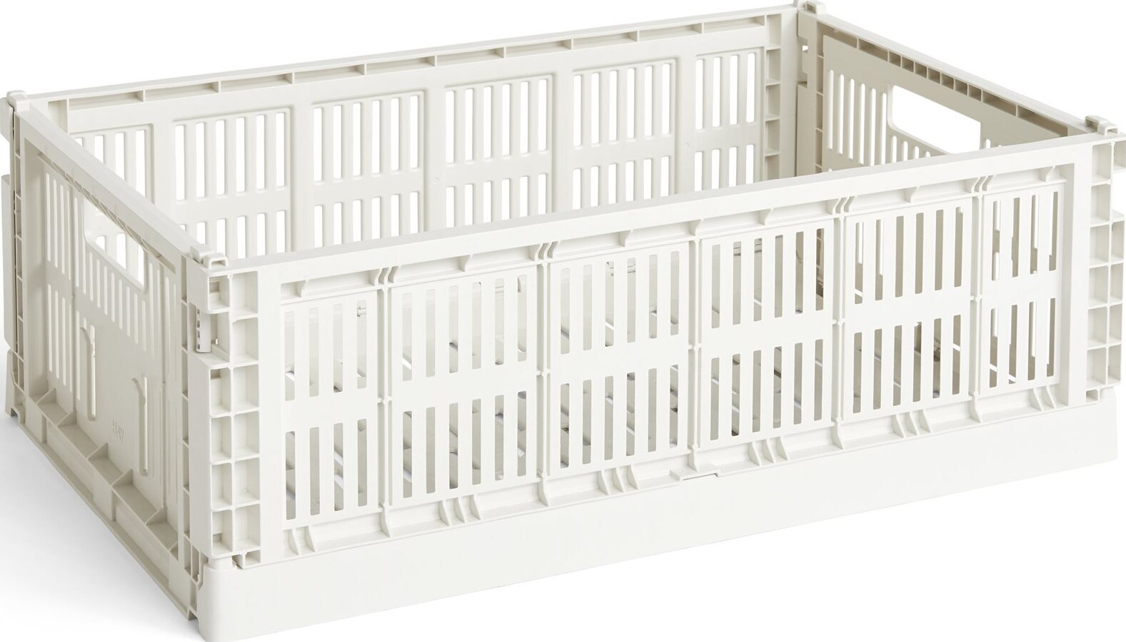 Kosz do przechowywania Hay Colour Crate L zgaszona biel