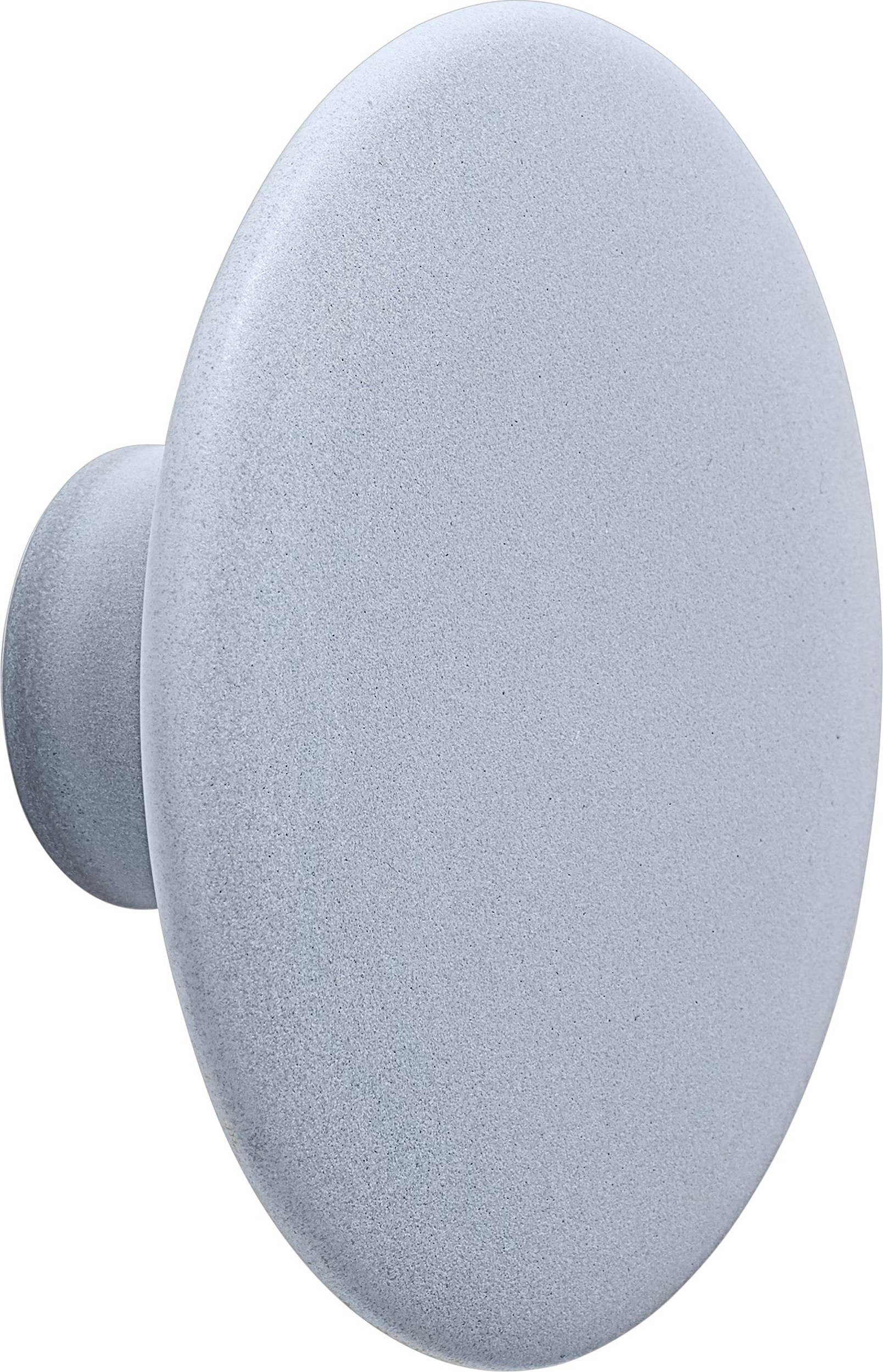 Haczyk ścienny Dots Ceramic 13 cm jasnoniebieski