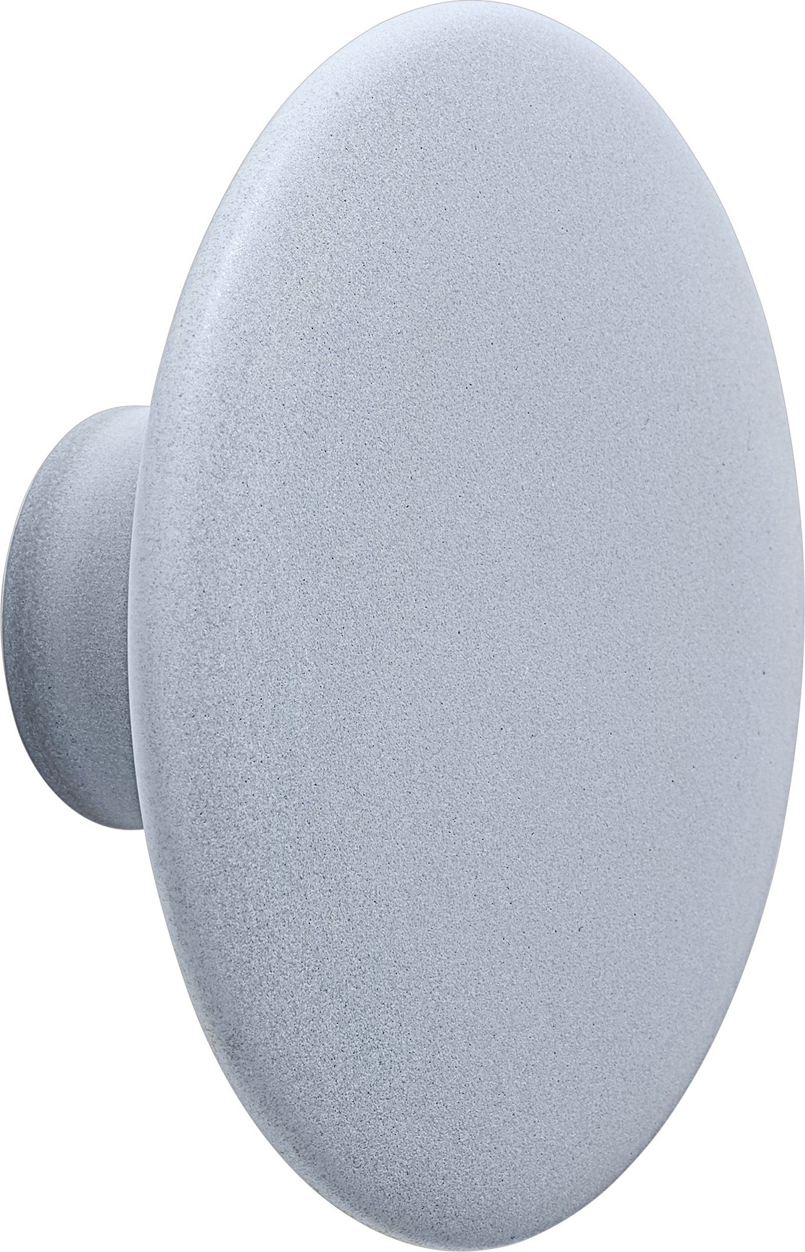 Haczyk ścienny Dots Ceramic 13 cm jasnoniebieski