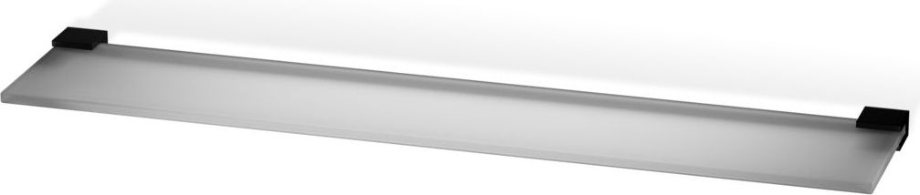 Półka łazienkowa Corner 60 cm czarny mat