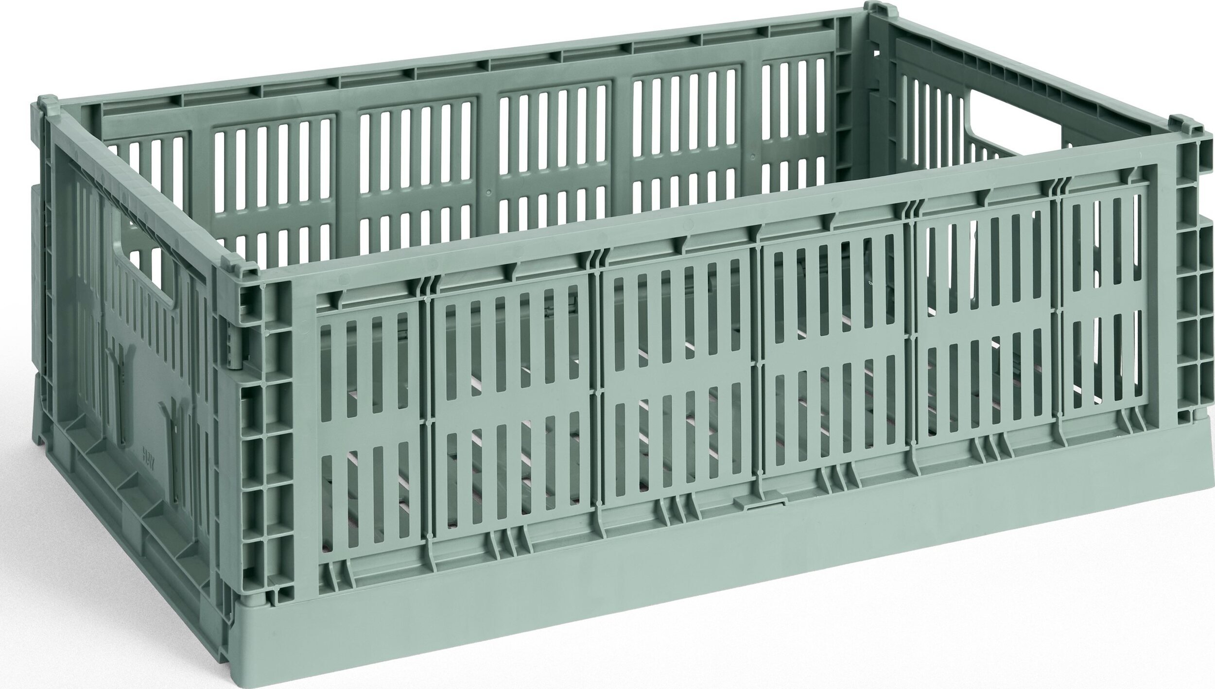 Kosz do przechowywania Hay Colour Crate L szałwiowy