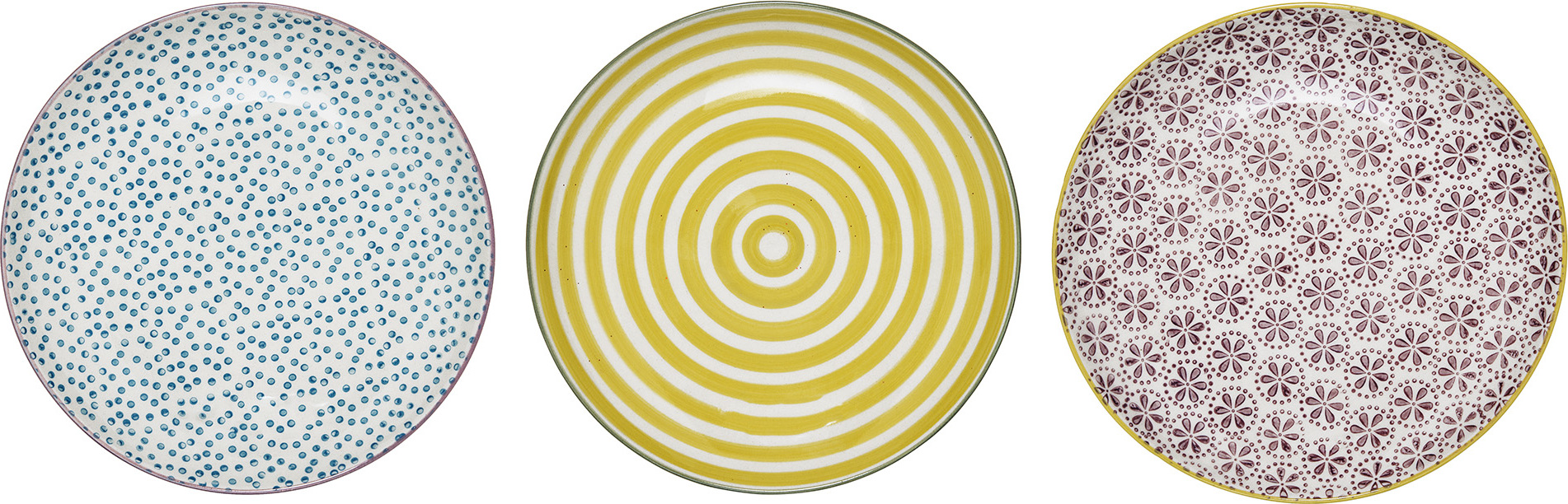 Talerzyki deserowe Patrizia 3 szt.