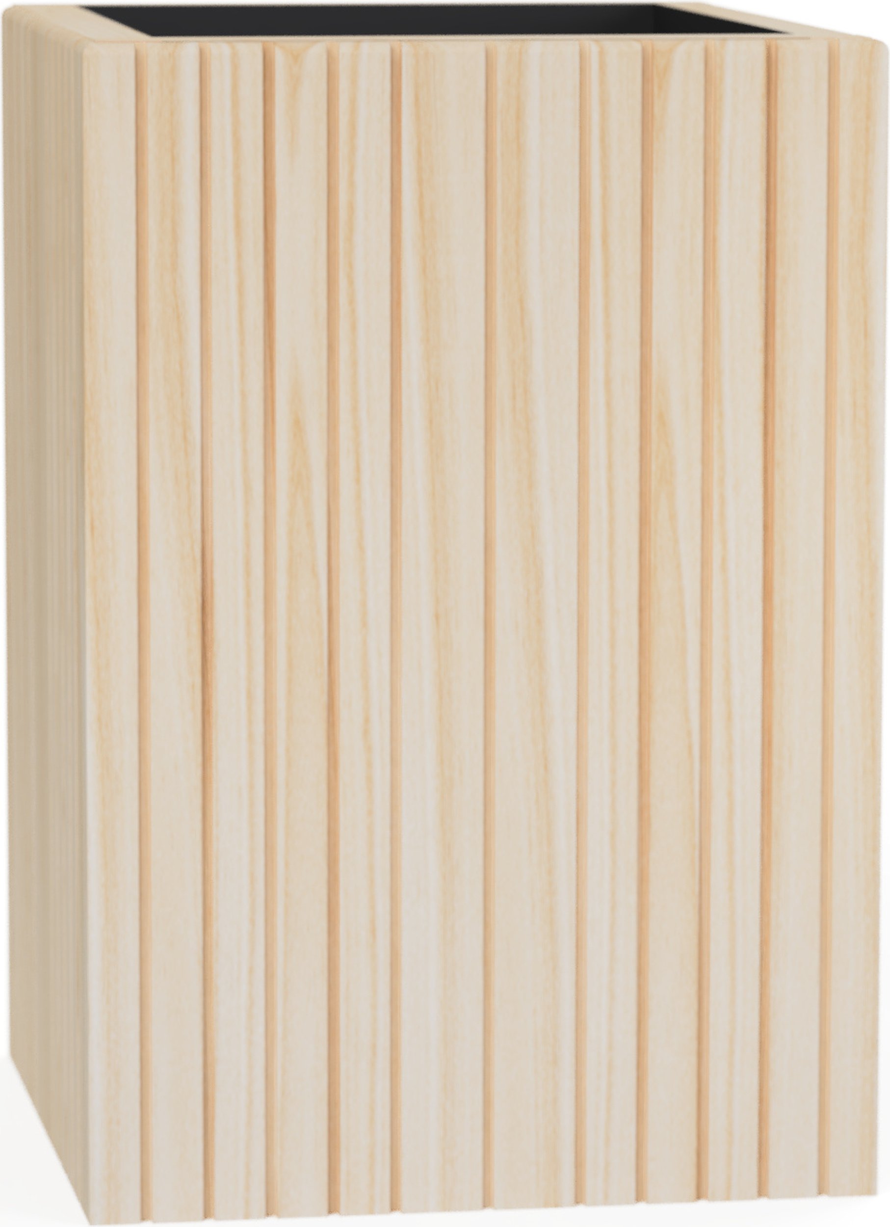 Doniczka samonawadniająca UnfoldSQUARE wysoka naturalna