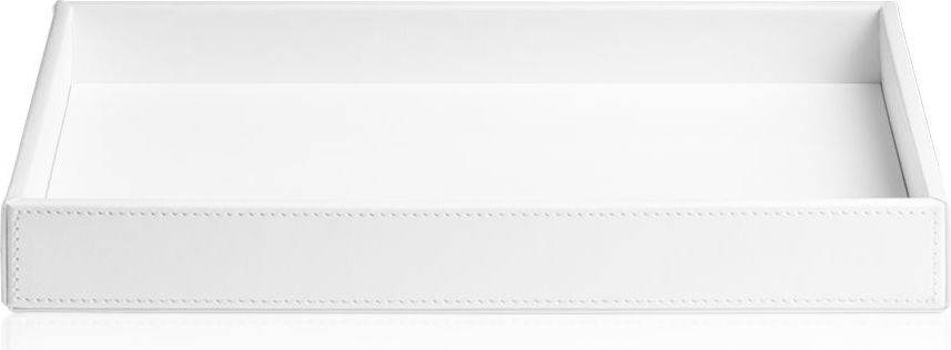 Taca łazienkowa Brownie 16 x 28 cm biała