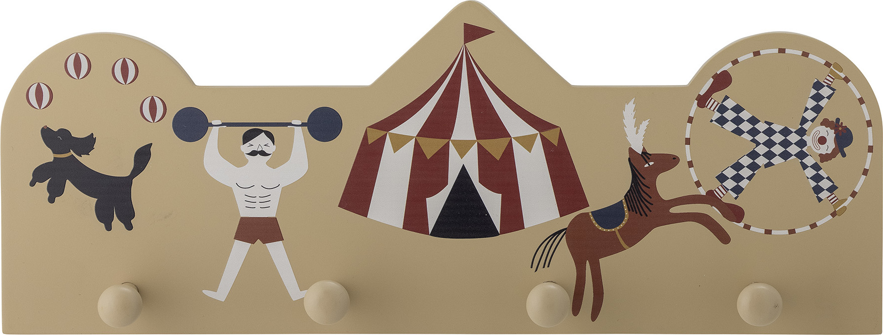 Wieszak listwa dziecięcy Miou 42 cm