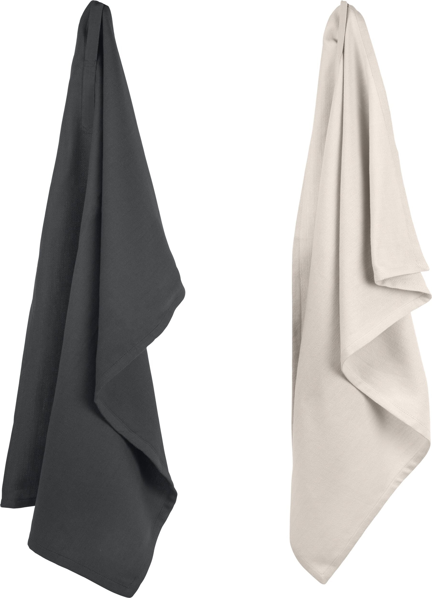 Ścierki kuchenne The Organic Company 53 x 86 cm kolory ziemi 2 szt.