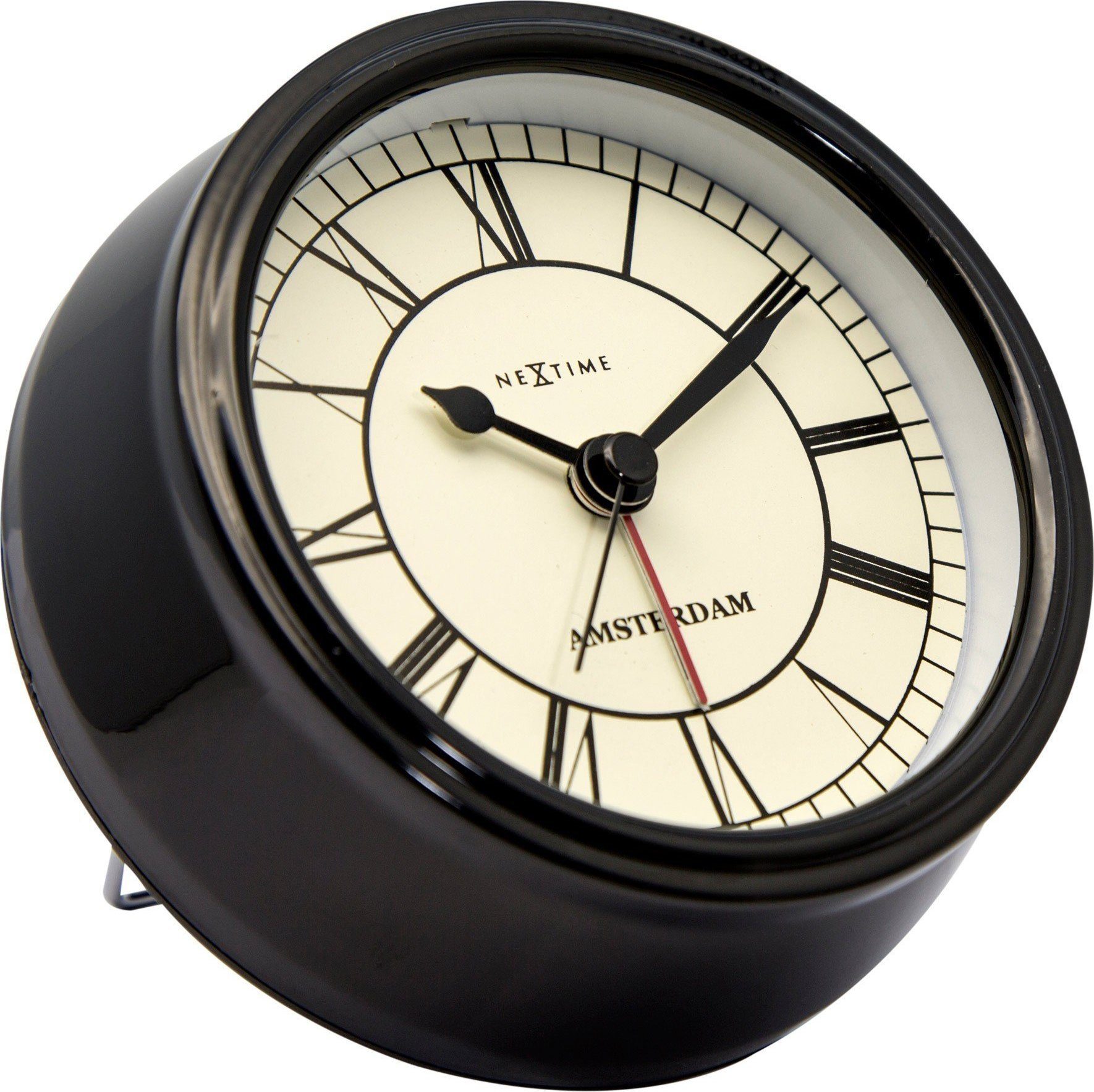 Budzik Small Amsterdam czarny