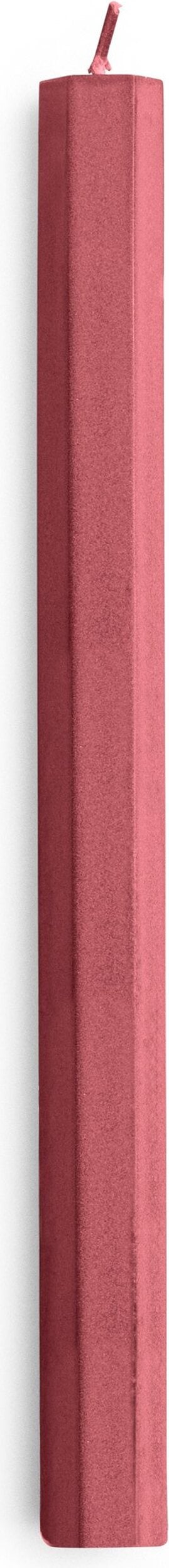 Świeca Hexagon wiśniowa