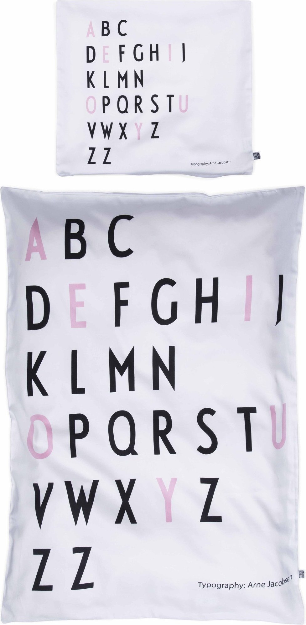 Pościel niemowlęca AJ Kids różowe litery