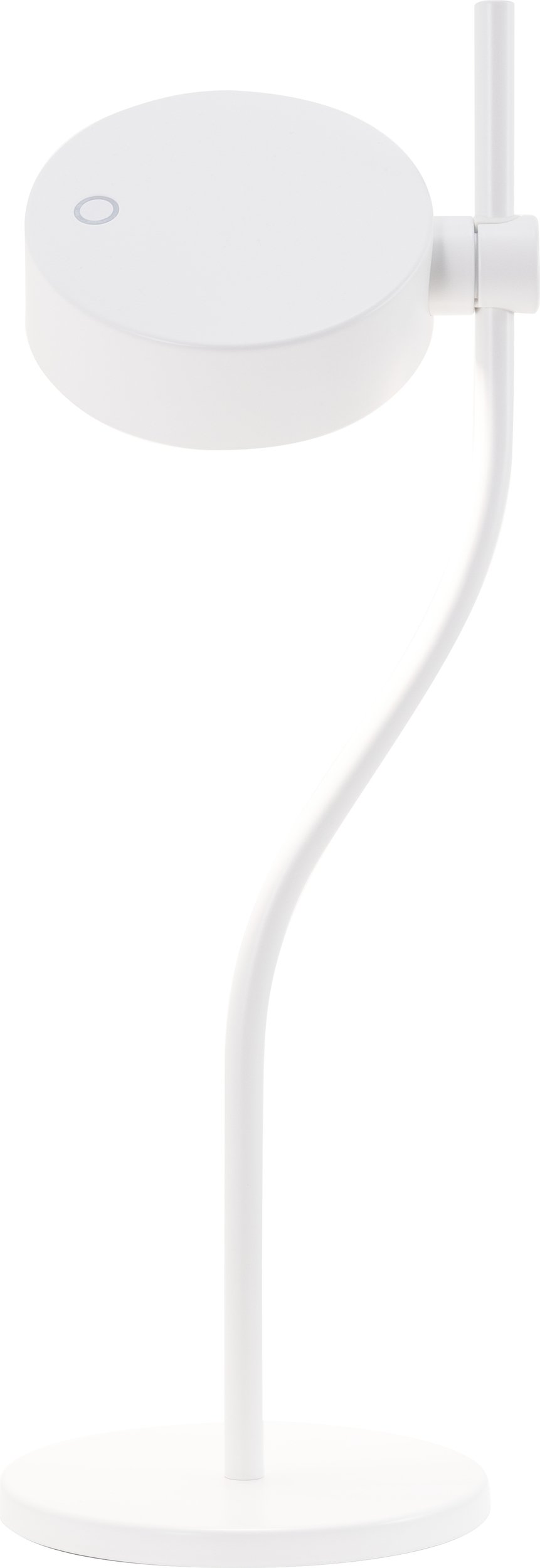 Lampa stołowa bezprzewodowa Super O 46 cm biała