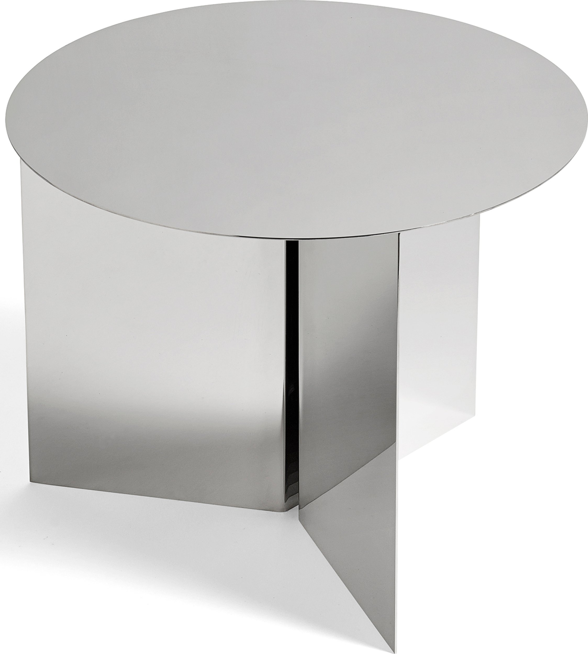 Stolik kawowy Slit okrągły 45 cm lustrzany