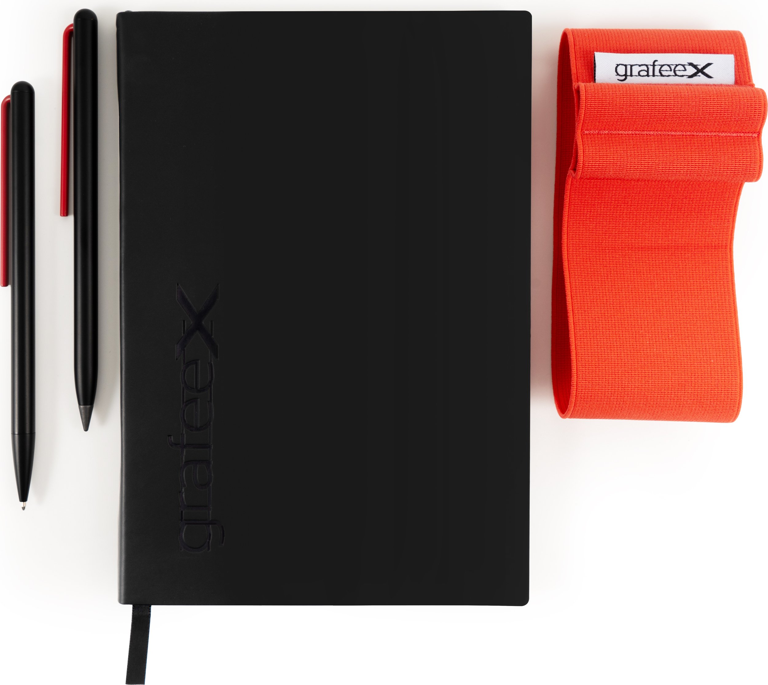 Zestaw piśmienniczy Pininfarina czerwony 4 el.