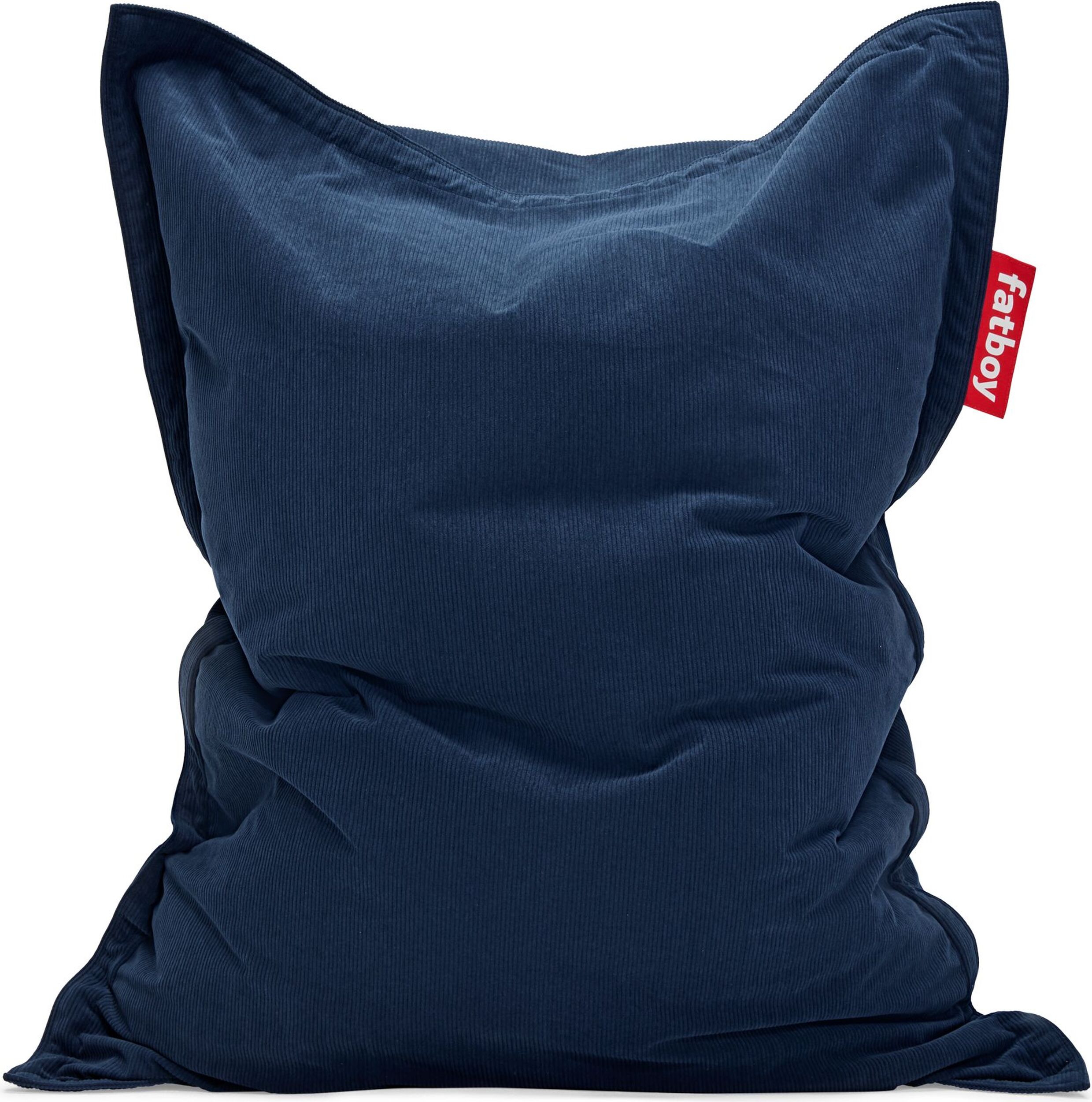 Puf Fatboy The Original Slim Cord granatowy z recyklingu