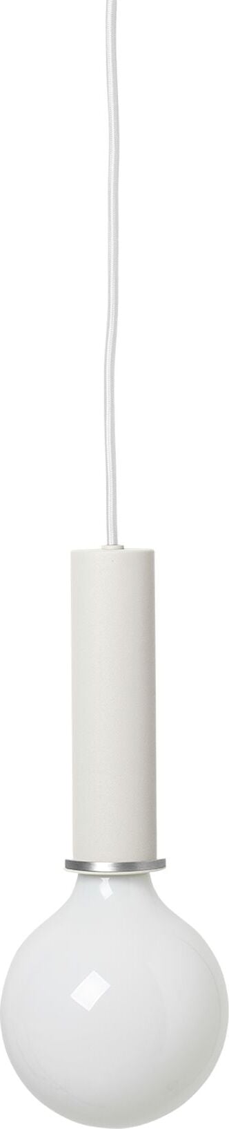 Lampa wisząca Socket Pendant duża biała