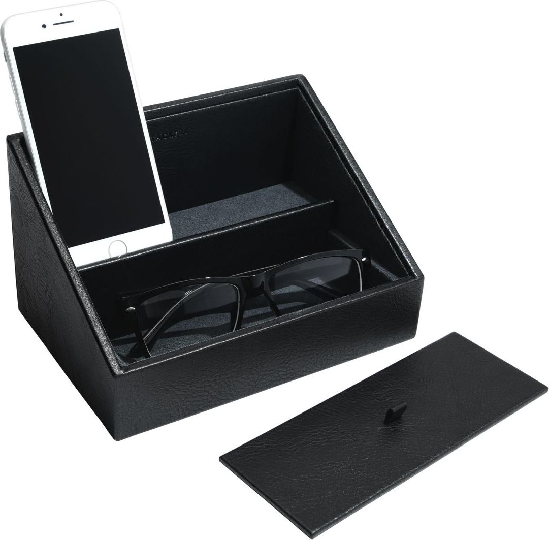 Stacja dokująca i pudełko na biżuterię Stackers czarne