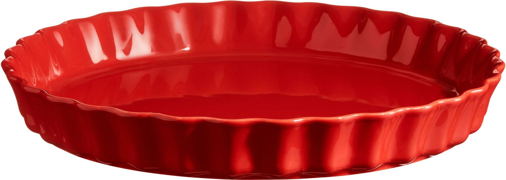 Forma do tarty ceramiczna Emile Henry 28 cm czerwona