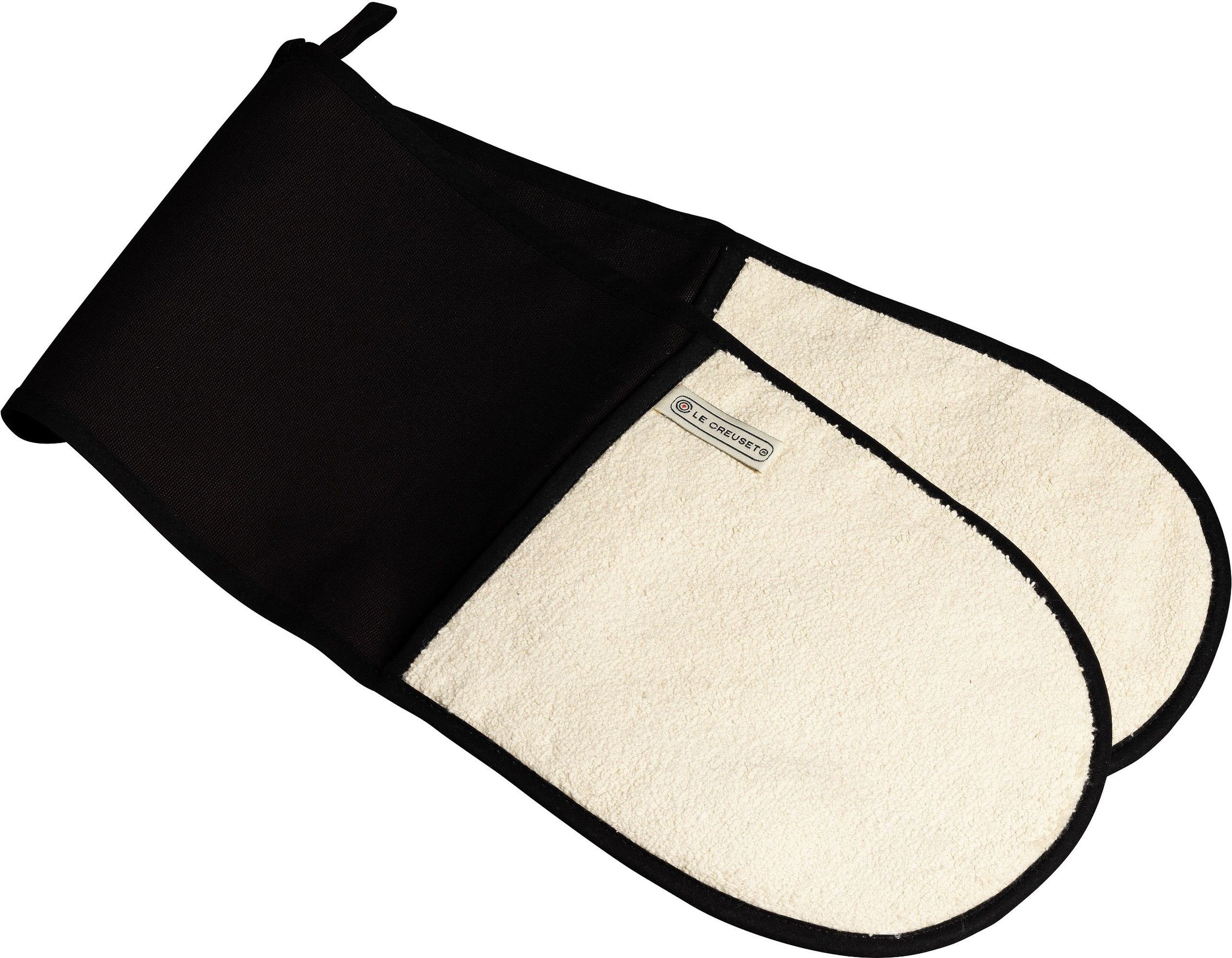 Rękawica kuchenna Le Creuset czarna podwójna