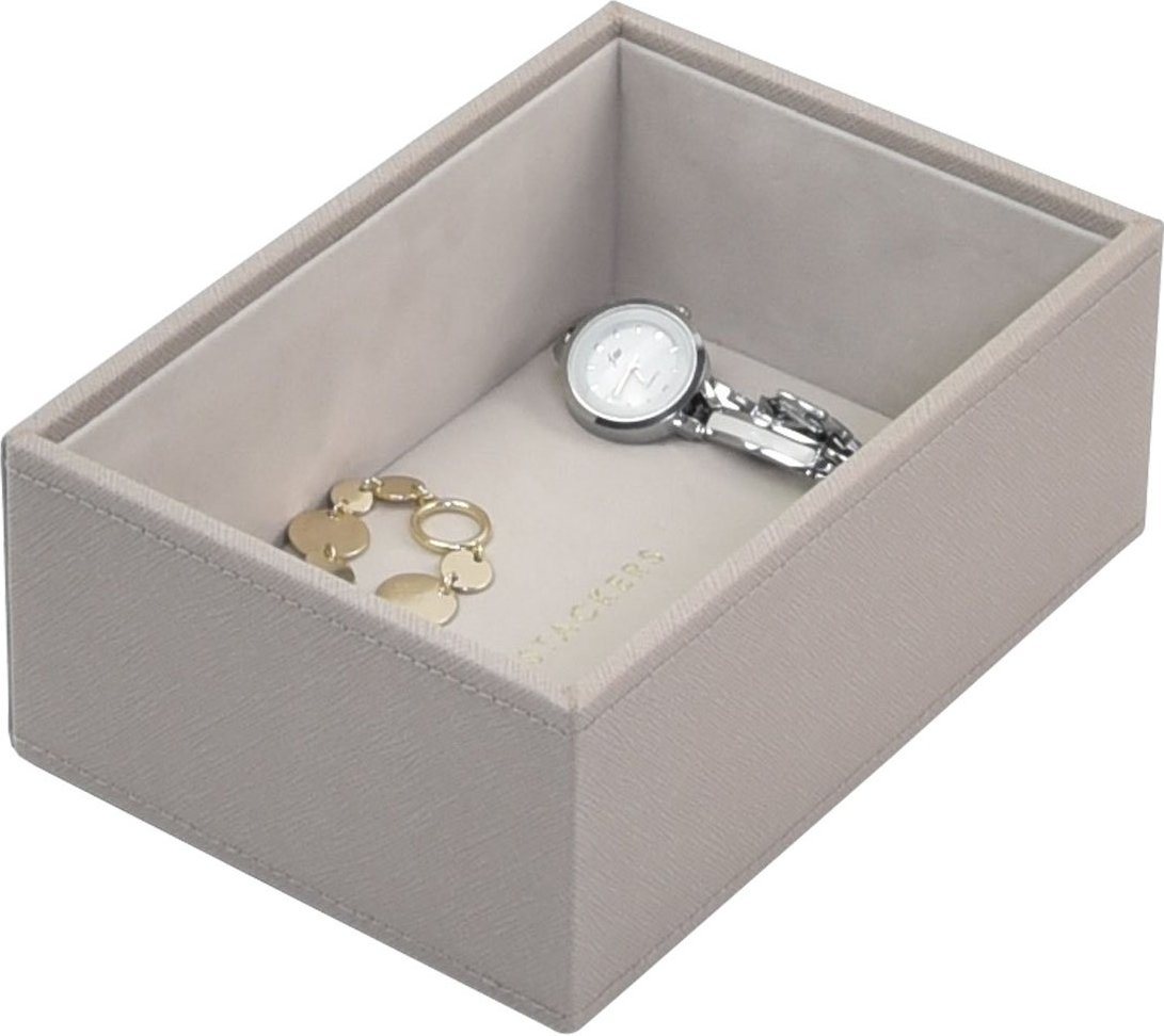 Szkatułka na biżuterię Stackers open mini taupe