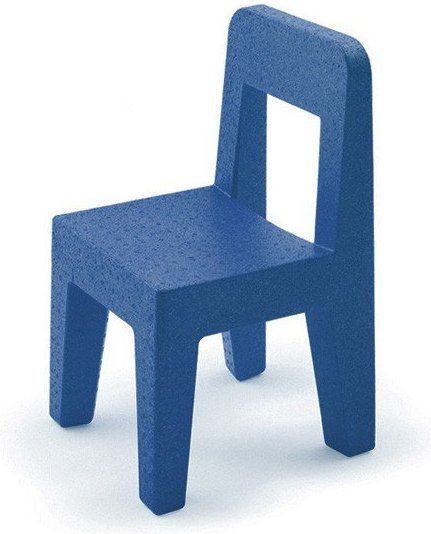 Krzesełko Seggiolina Pop niebieskie