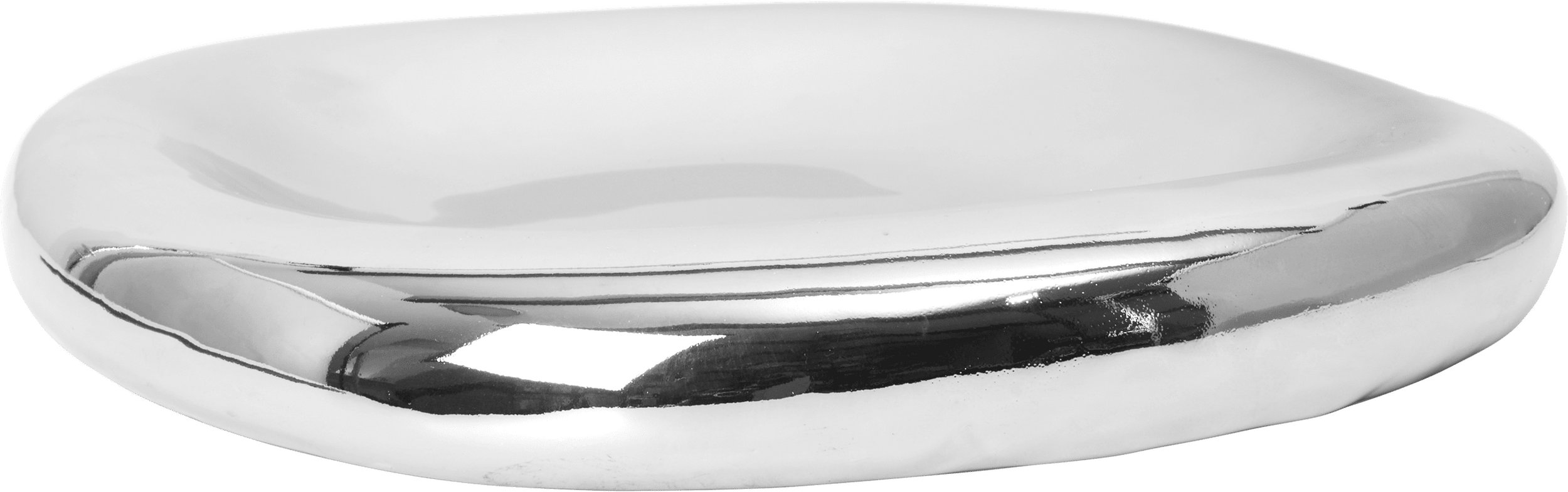 Misa dekoracyjna Bellure 35 cm srebrna