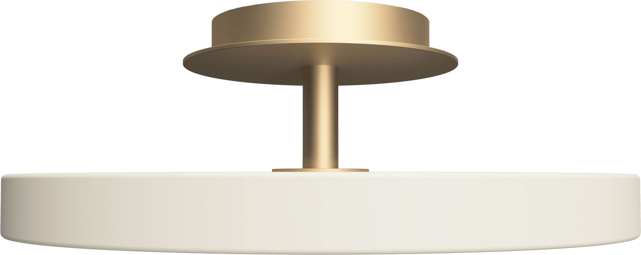 Lampa sufitowa Asteria Up Plus 31 cm perłowa biel