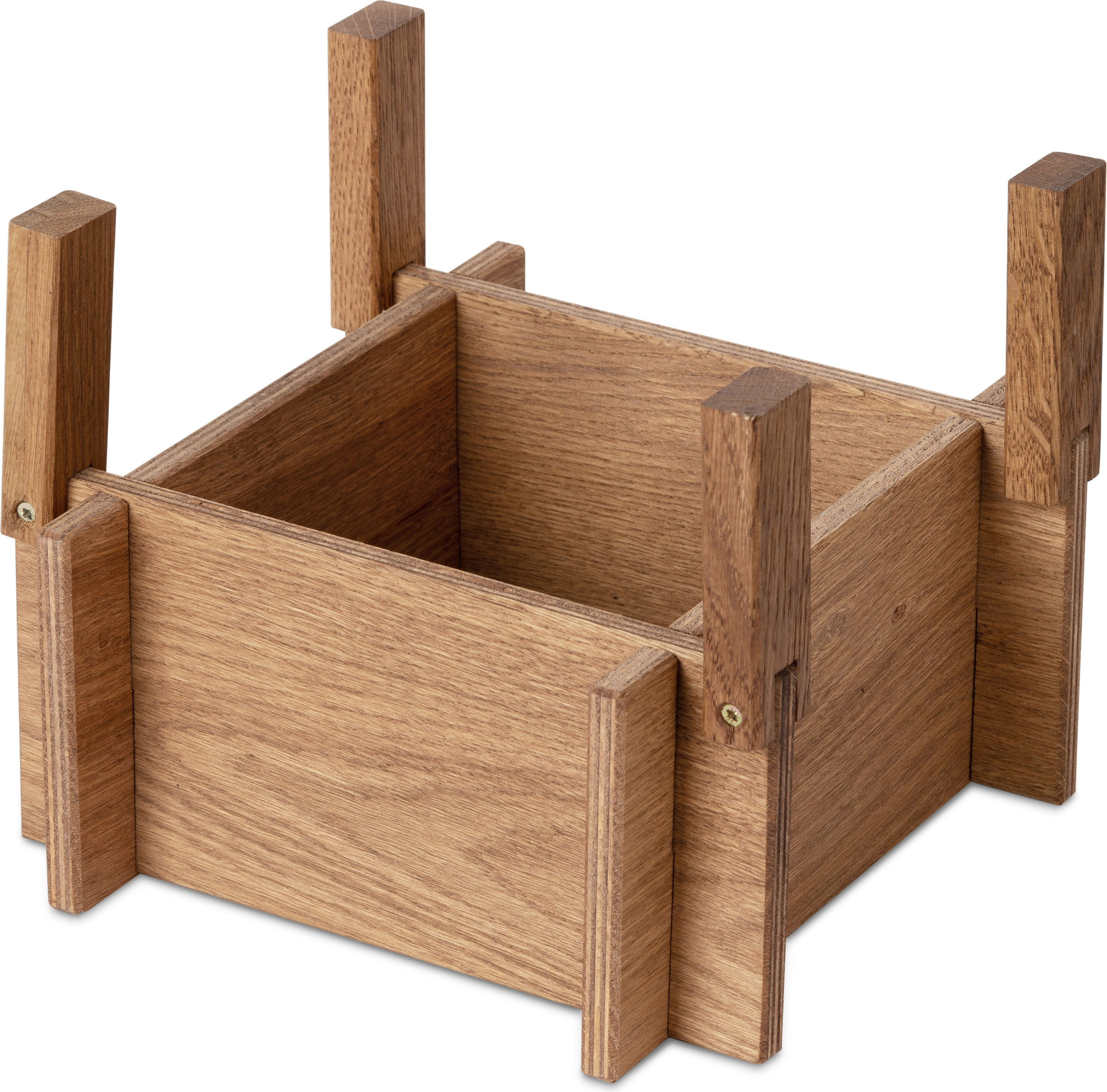 Podstawa BaseON ciemny dąb do doniczki samonawadniającej GrowON