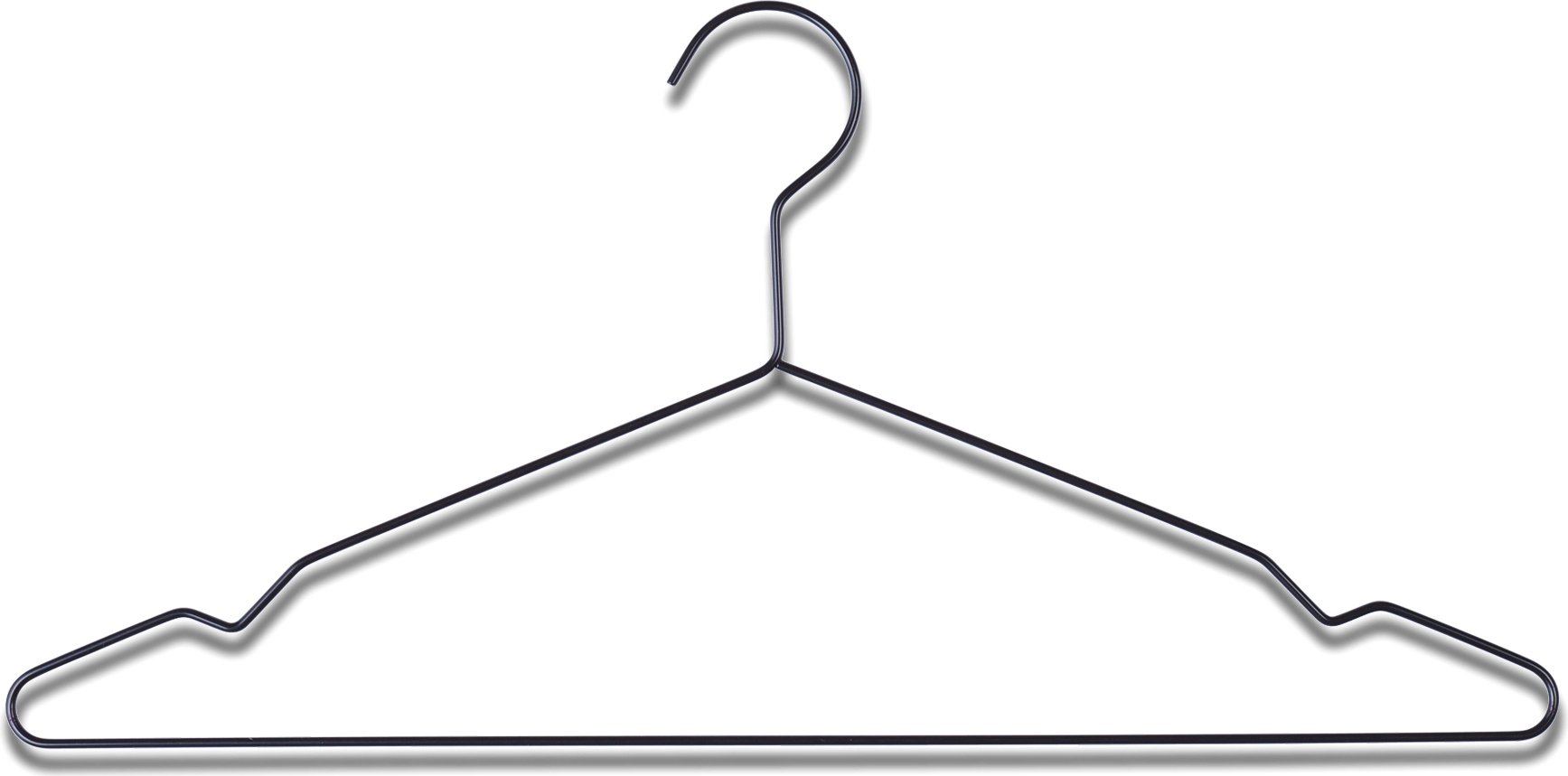 Wieszaki na ubrania Hay czarne 5 szt.