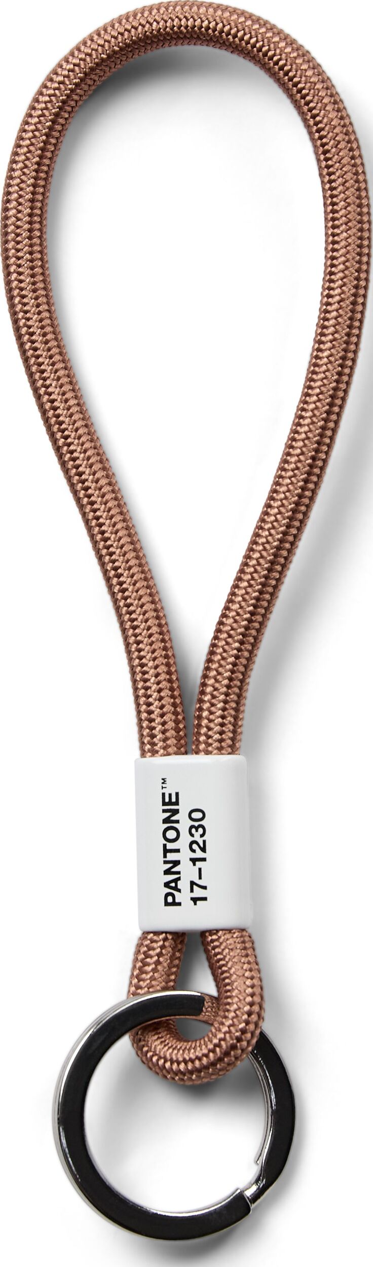 Smycz do kluczy Pantone krótka mocha mousse