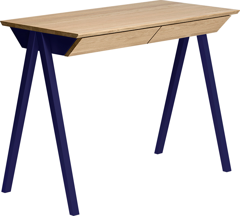 Biurko vogel małe granatowe nogi