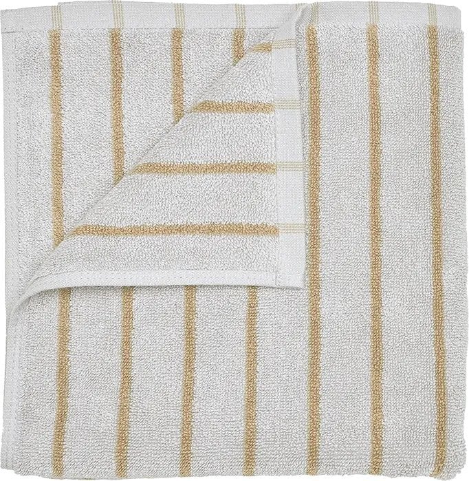 Ręczniki Arto w cienkie paski 30 x 50 cm tan 2 szt.