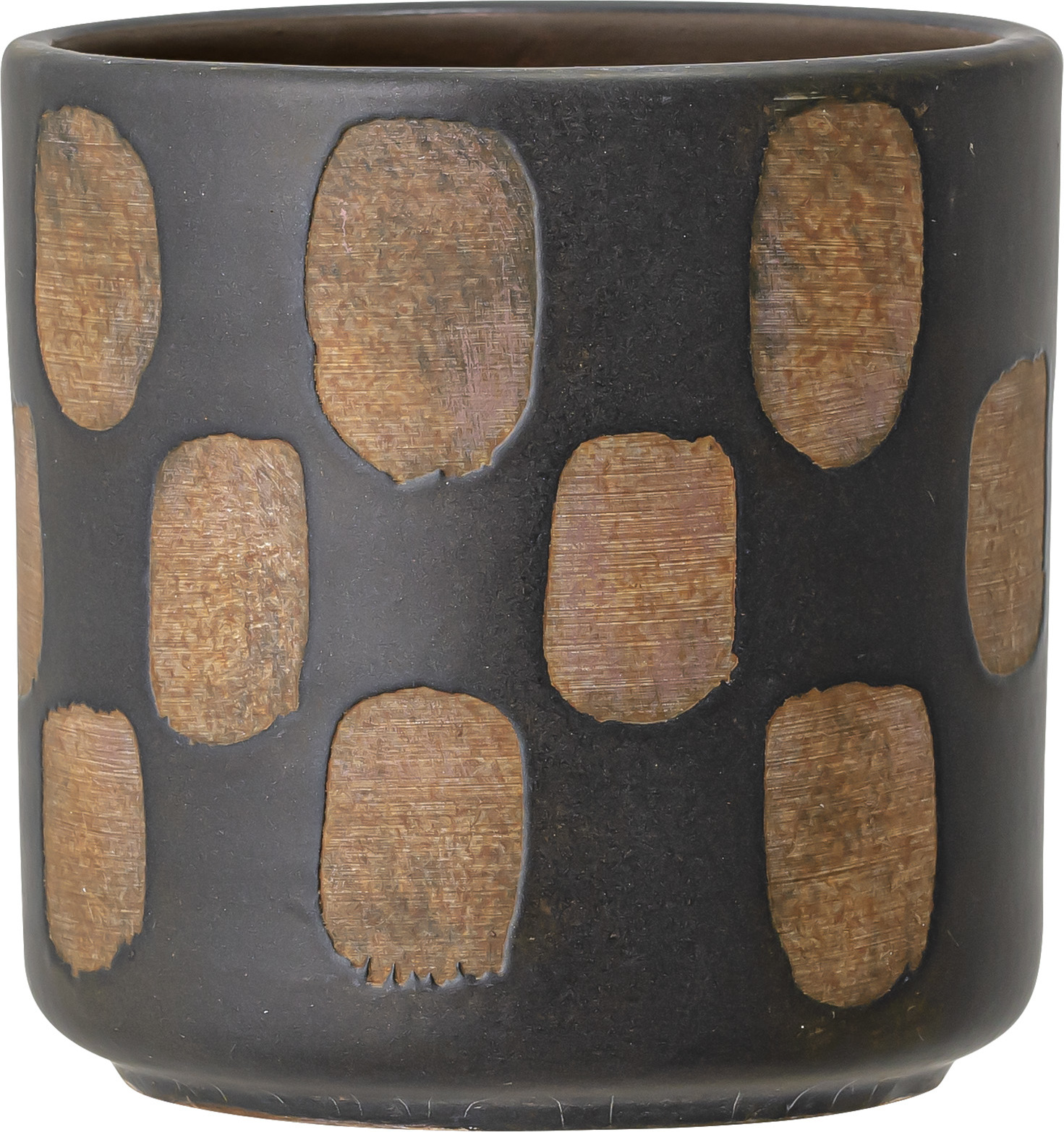 Osłonka na doniczkę Avo 12 cm czarna