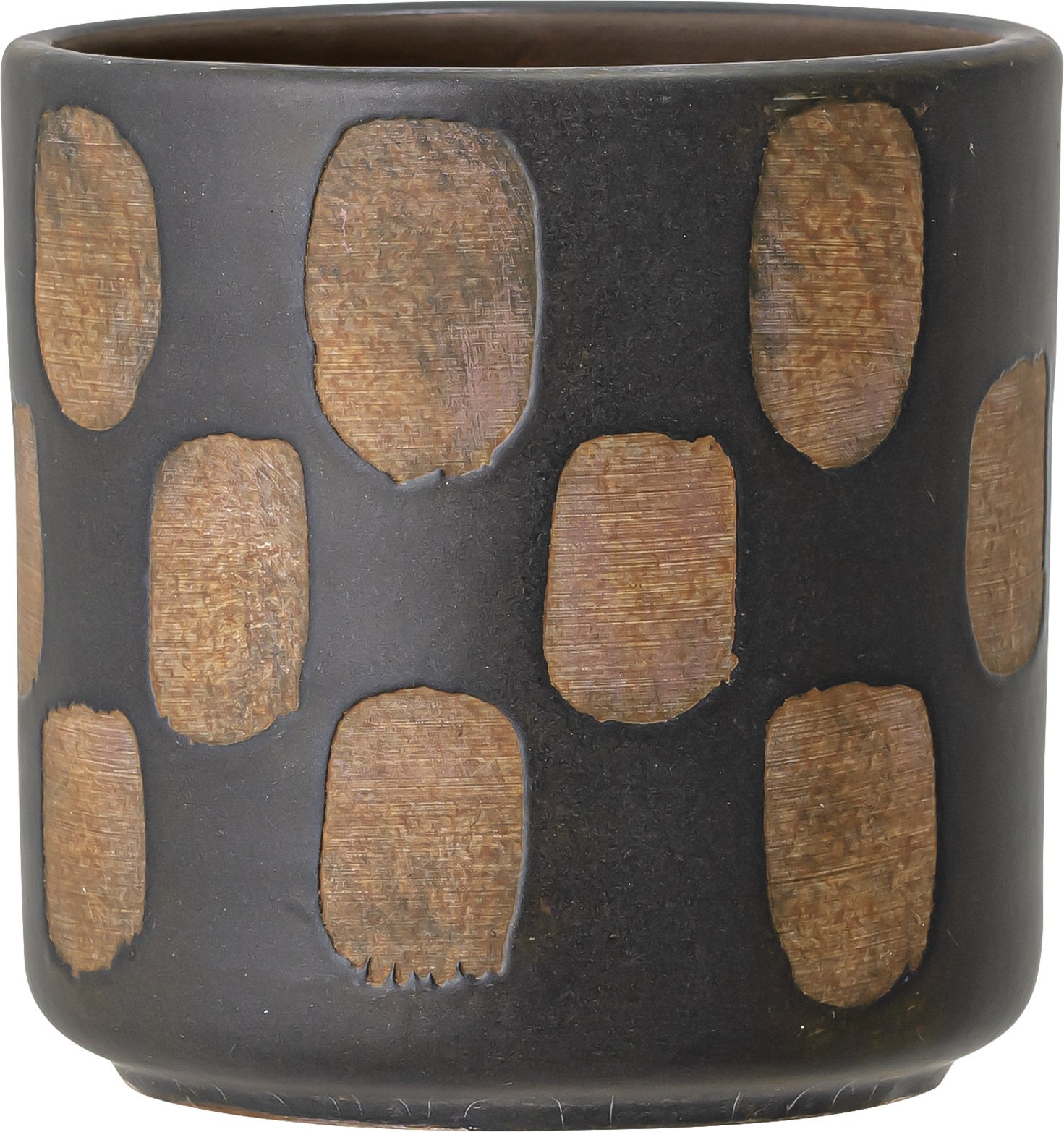 Osłonka na doniczkę Avo 12 cm czarna